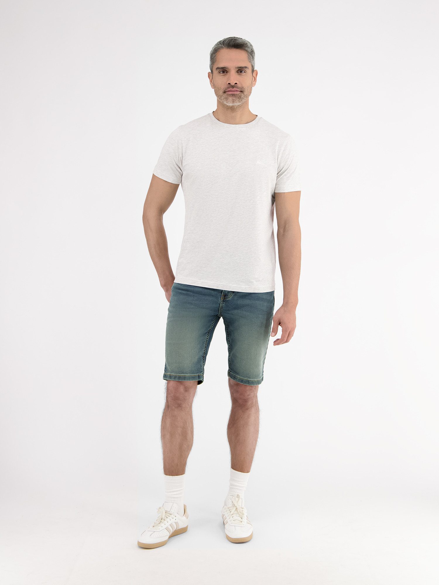 Lerros Jogg bermuda LERROS Comfortabele jog-denim bermuda