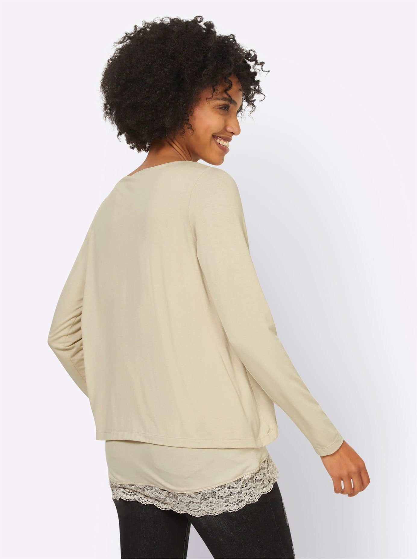 heine 2-in-1-shirt met lange mouwen Shirt 2-in-1 (1-delig)