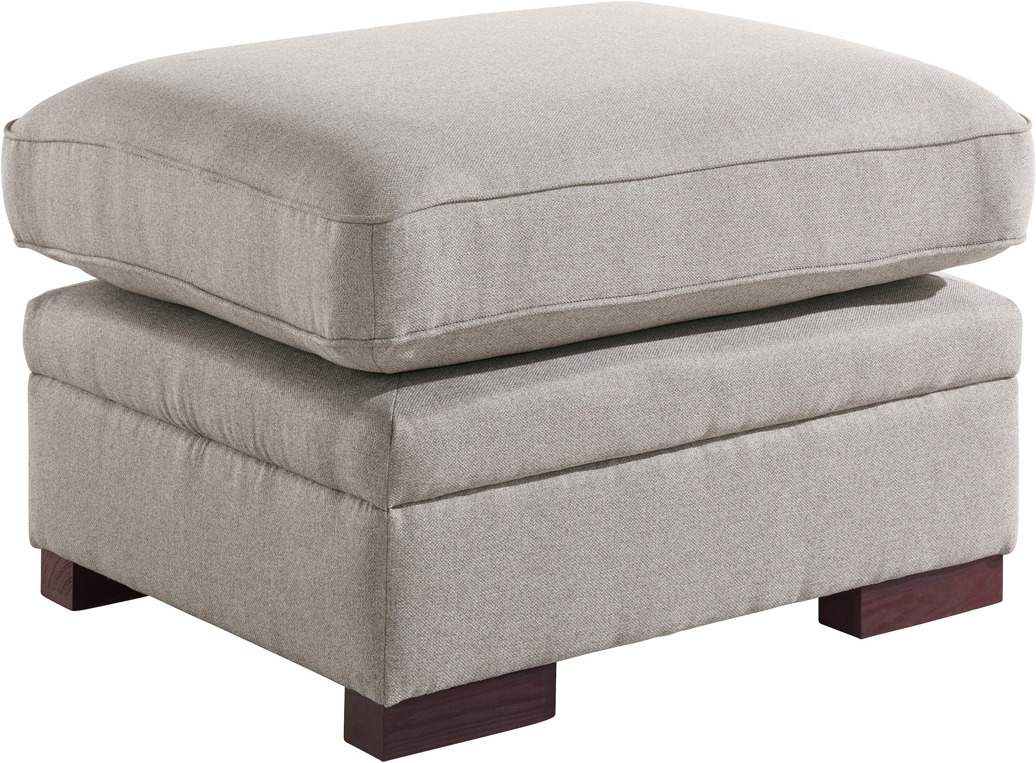 Home affaire Hocker Broughton zachte bekleding, passend bij de serie "broughton", in 3 soorten bekleding