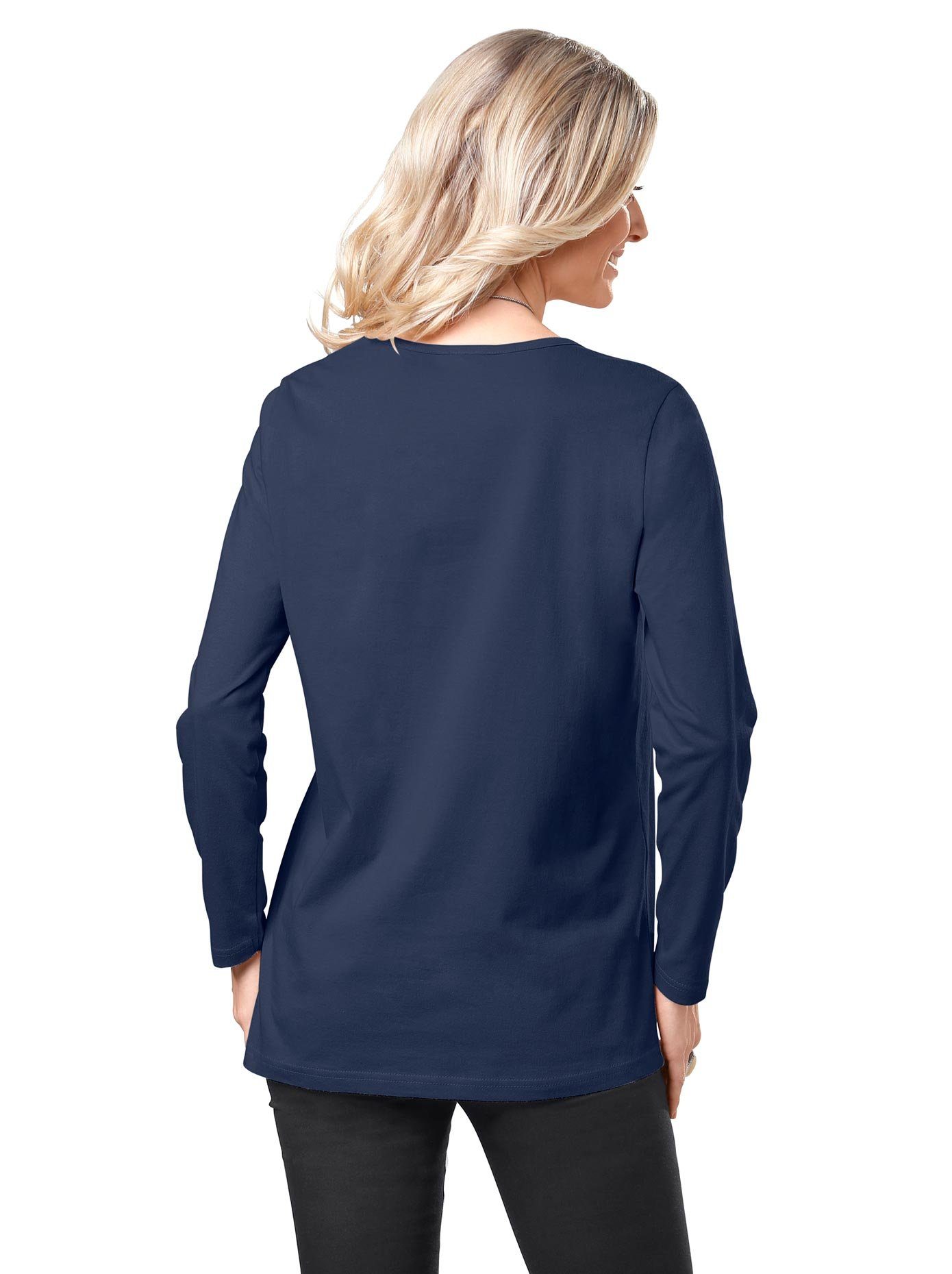 Classic Basics Shirt met lange mouwen Shirt (1-delig)