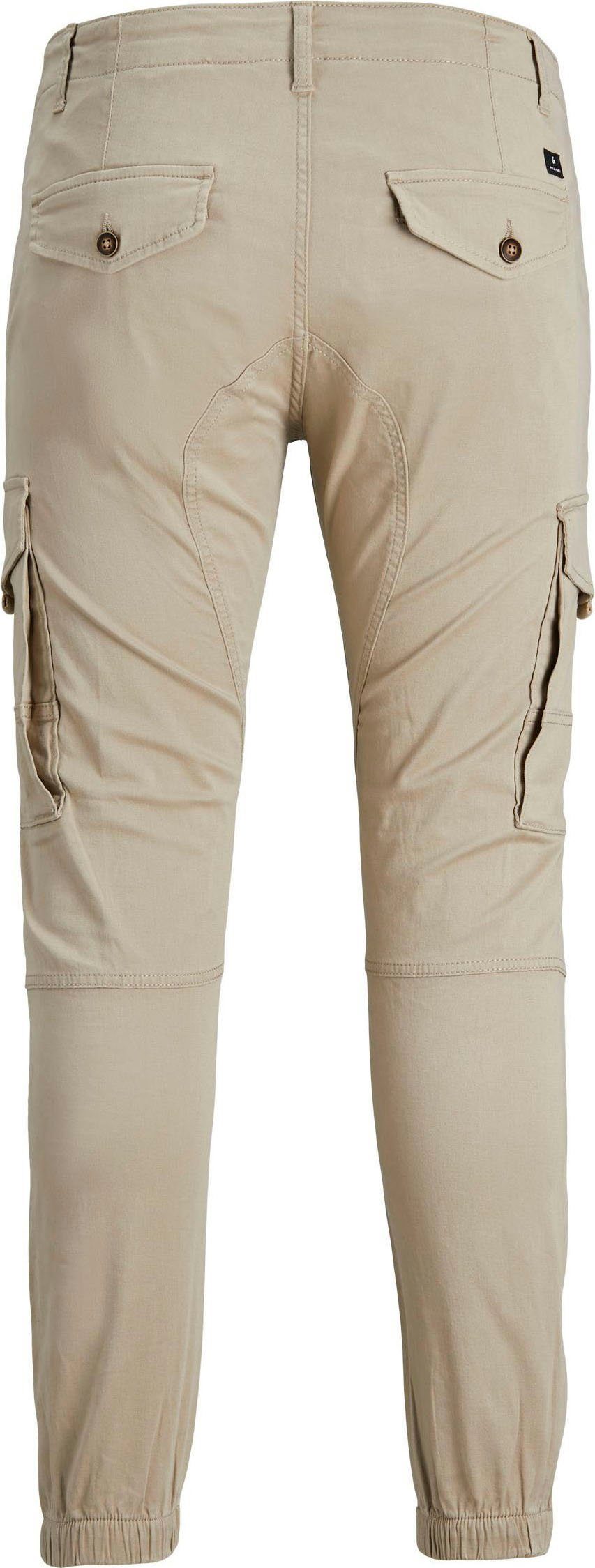 Jack & Jones Junior Cargobroek JPSTPAUL JJFLAKE 1075 CROCKERY NOOS JNR