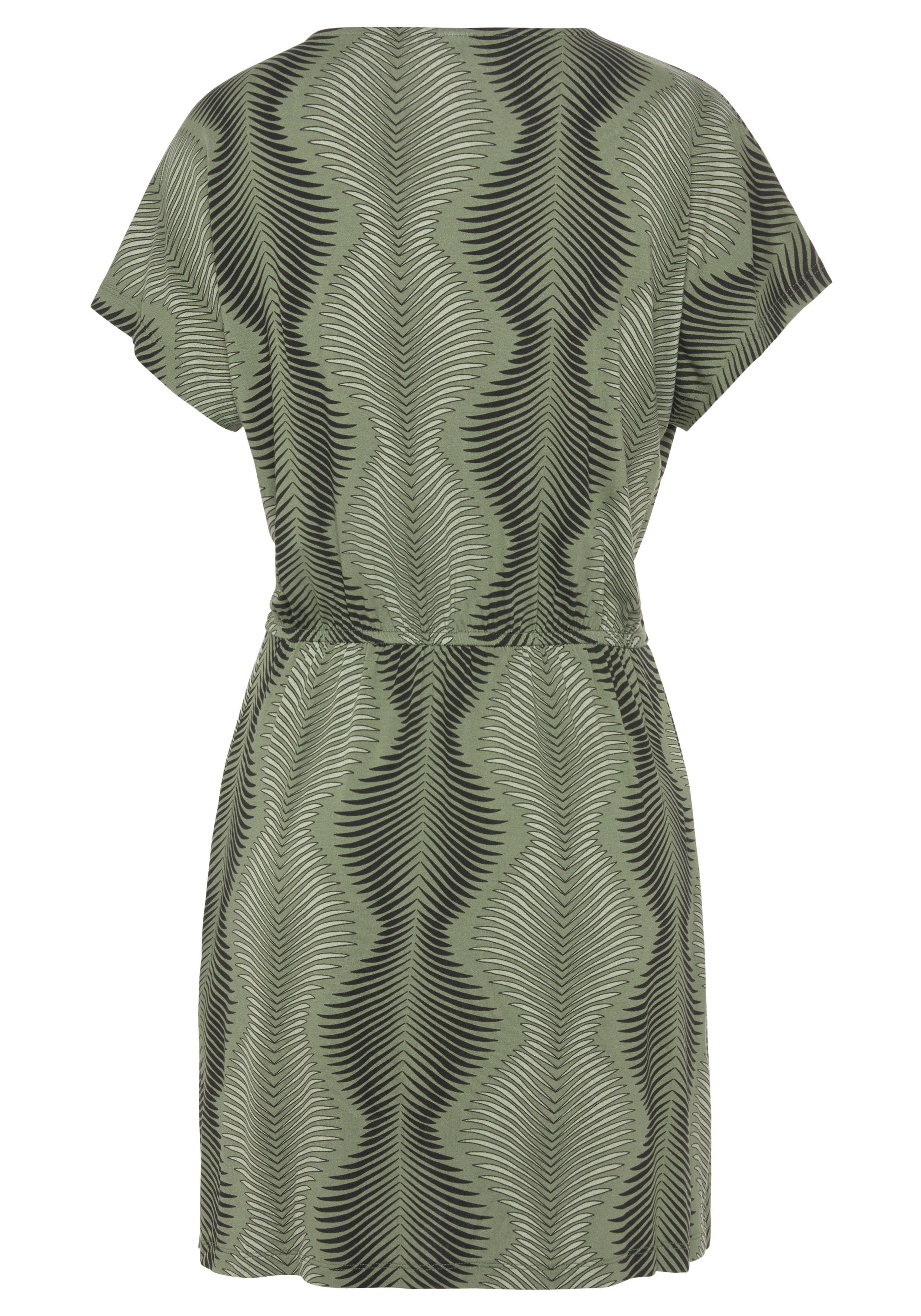 Lascana Nachthemd met grafische print all-over