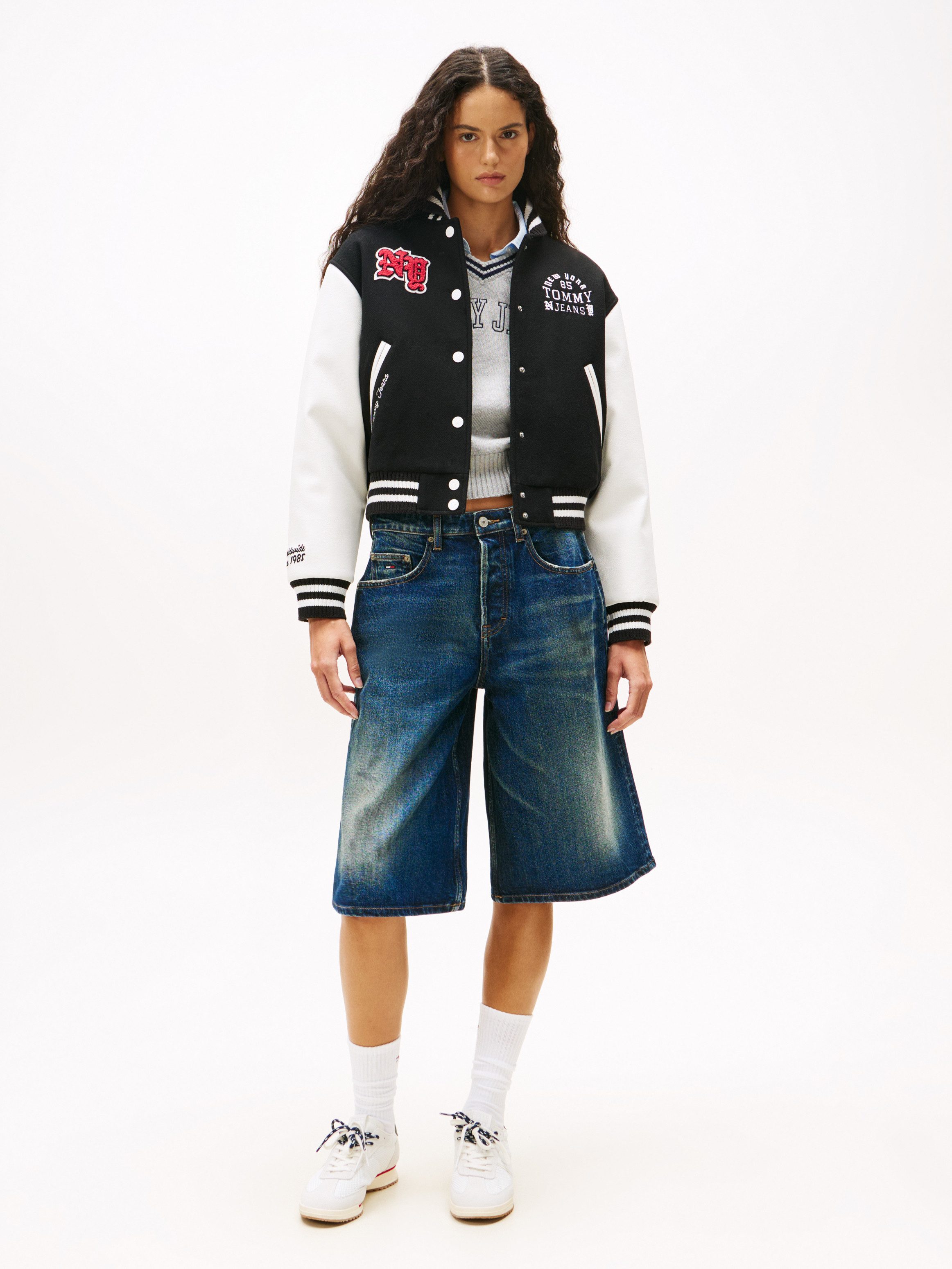 TOMMY JEANS Jack in collegestijl TJW WOOL VARSITY JACKET