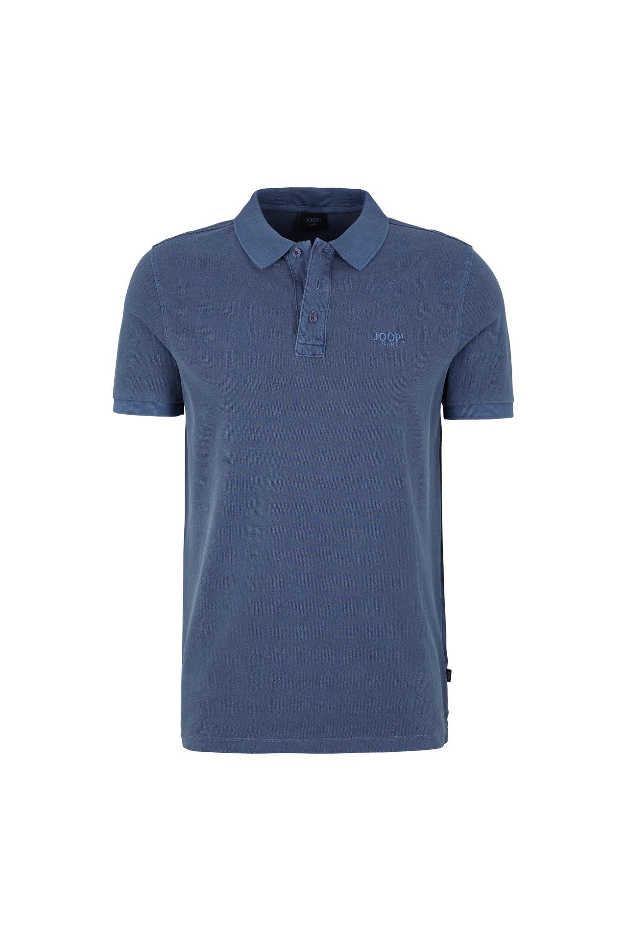 Joop Jeans Poloshirt Ambrosio licht gewassen uitstraling