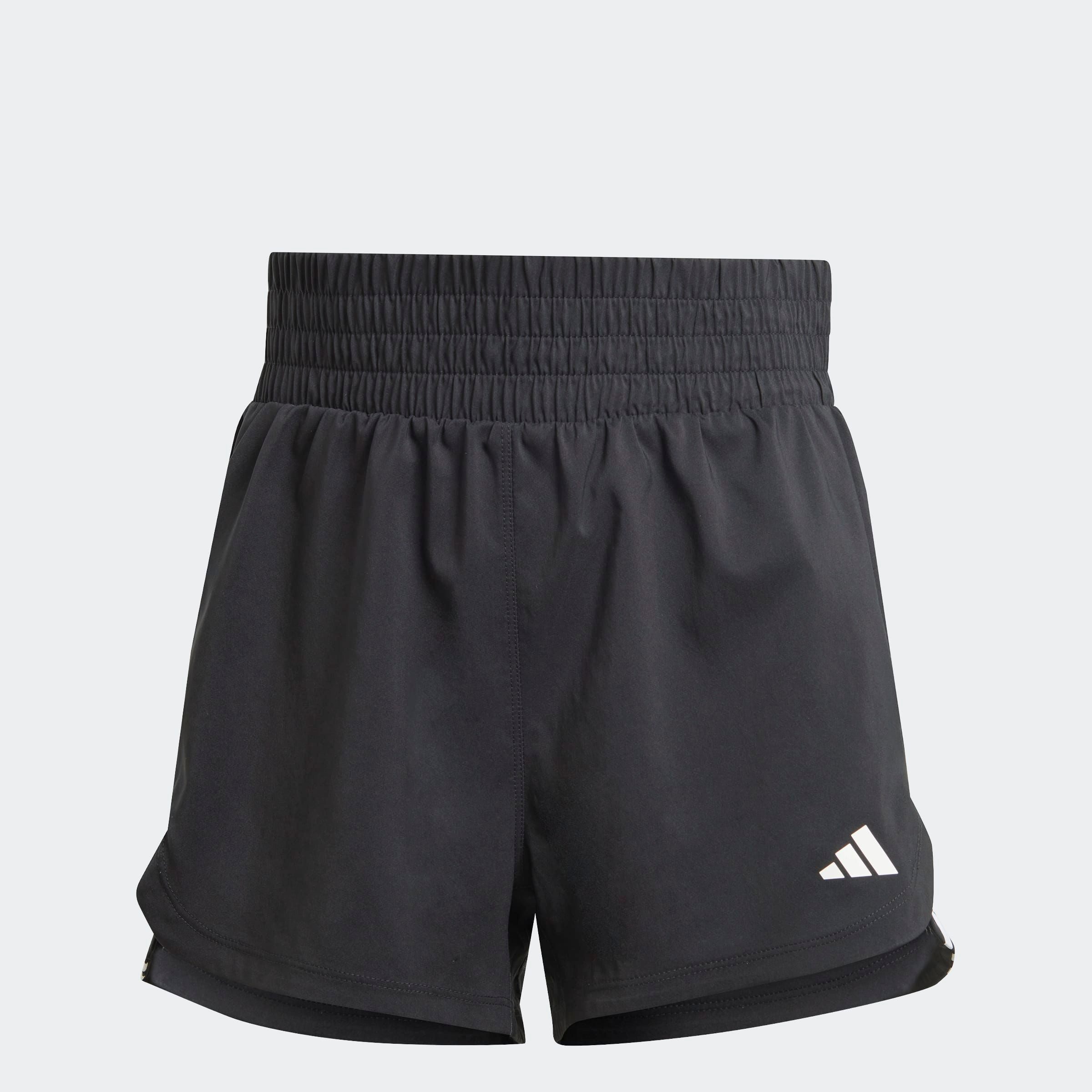 adidas Performance Short PACER WVN HIGH Geweven trainingsshorts met hoge taille (1-delig)
