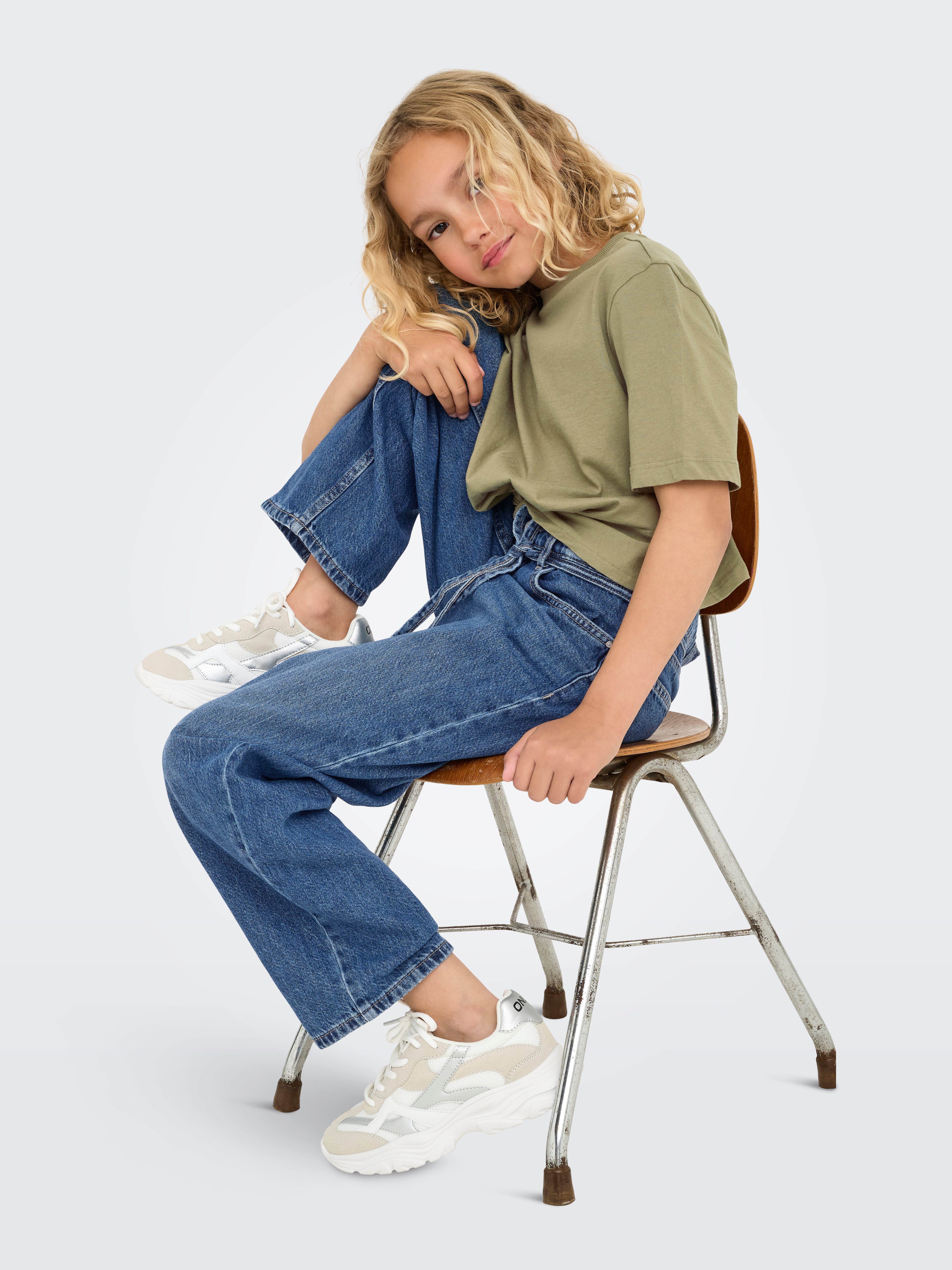 KIDS ONLY Relax fit jeans KOGGIANNA STRAIGHT DNM PIM205 NOOS