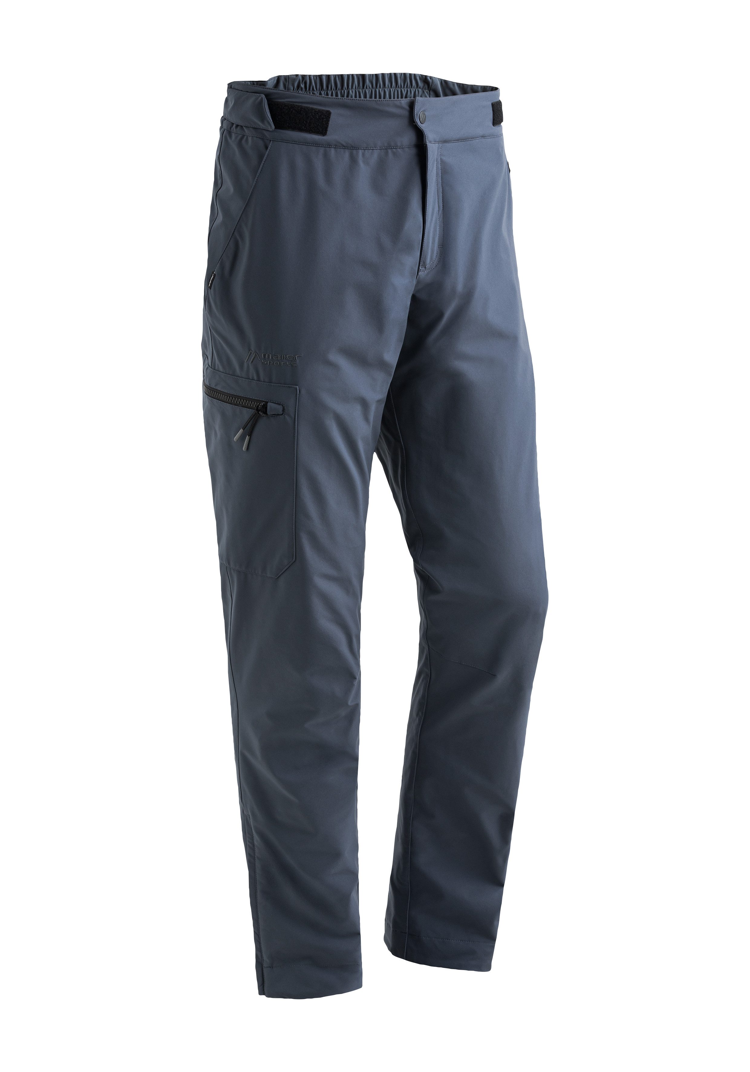 Maier Sports Functionele broek R3 Zed Pants M Heren outdoorbroek, elastische wandelbroek regular fit heren broeken maat 46 grijs