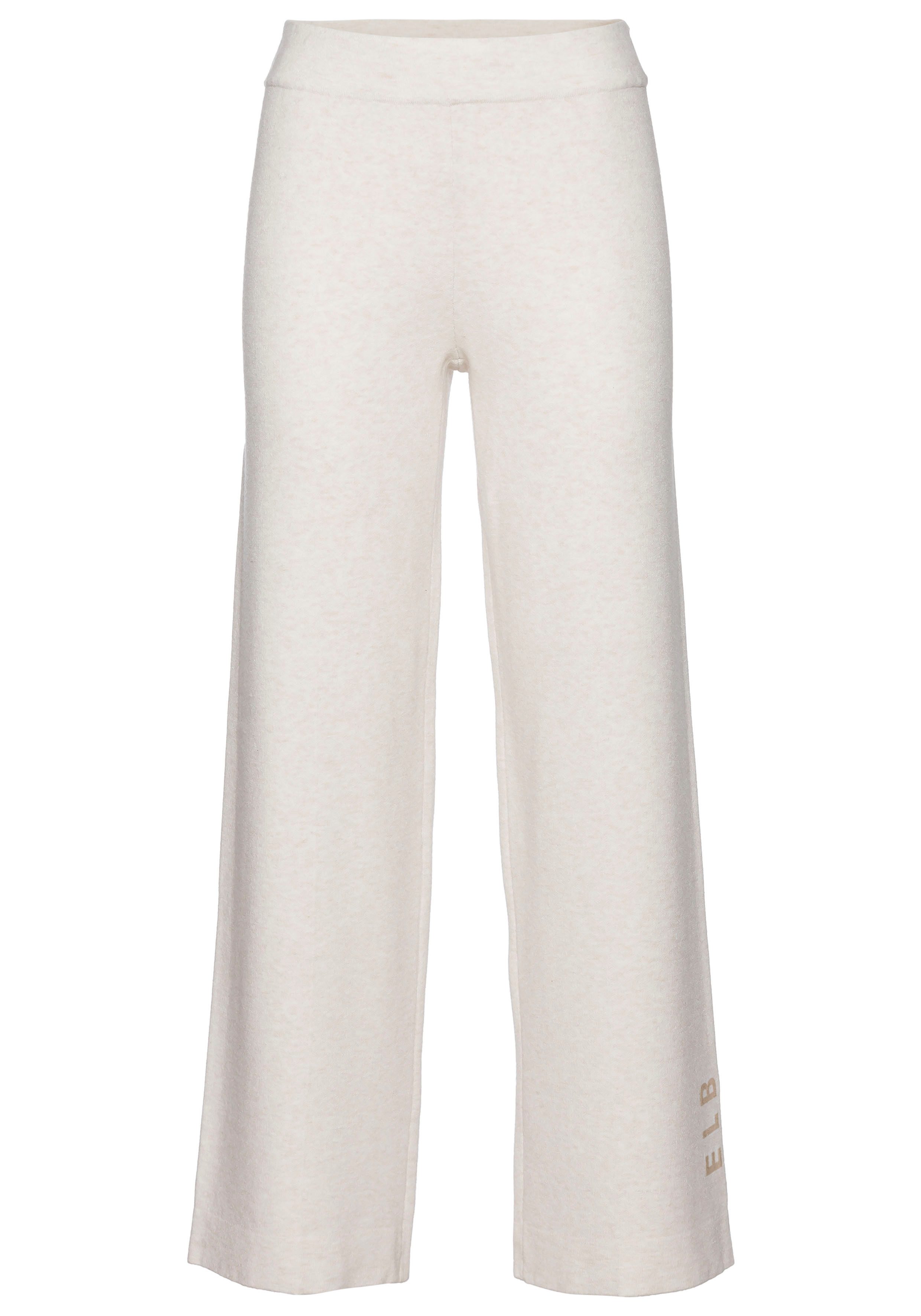 Elbsand Tricotbroek Loungebroek, relaxbroek van zacht hoogwaardig breiwerk, loungewear