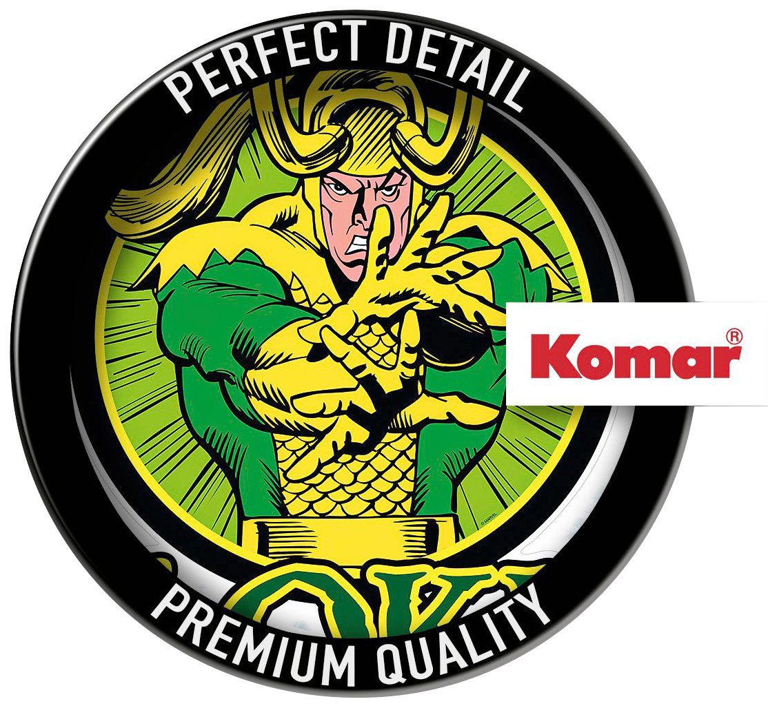 Komar Wandfolie Loki Comic Classic - afm. 50 x 70 cm zelfklevend, wandstickers, kinderkamer (1 stuk)