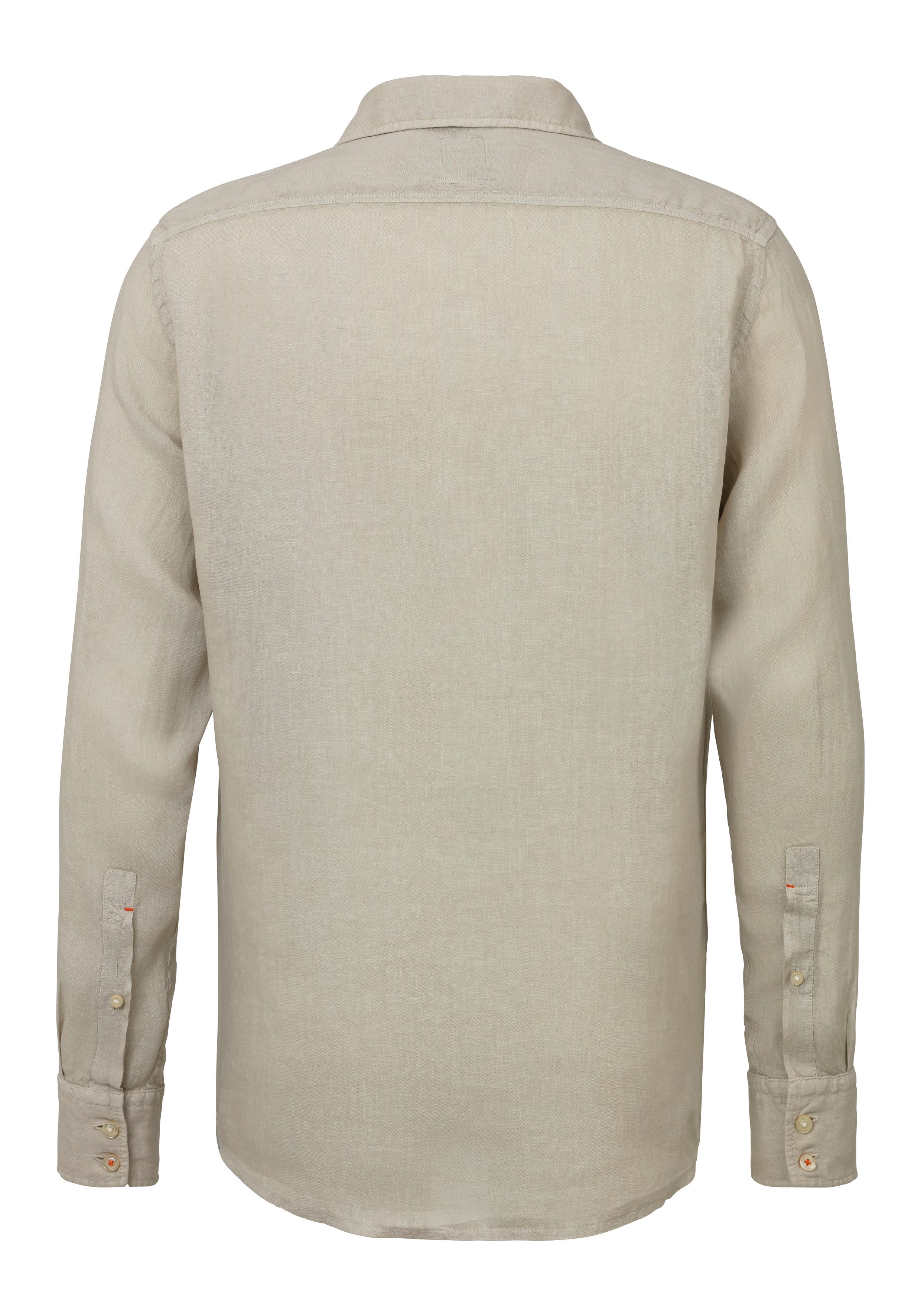 Boss Orange Shirt met lange mouwen met boss contrastdetails