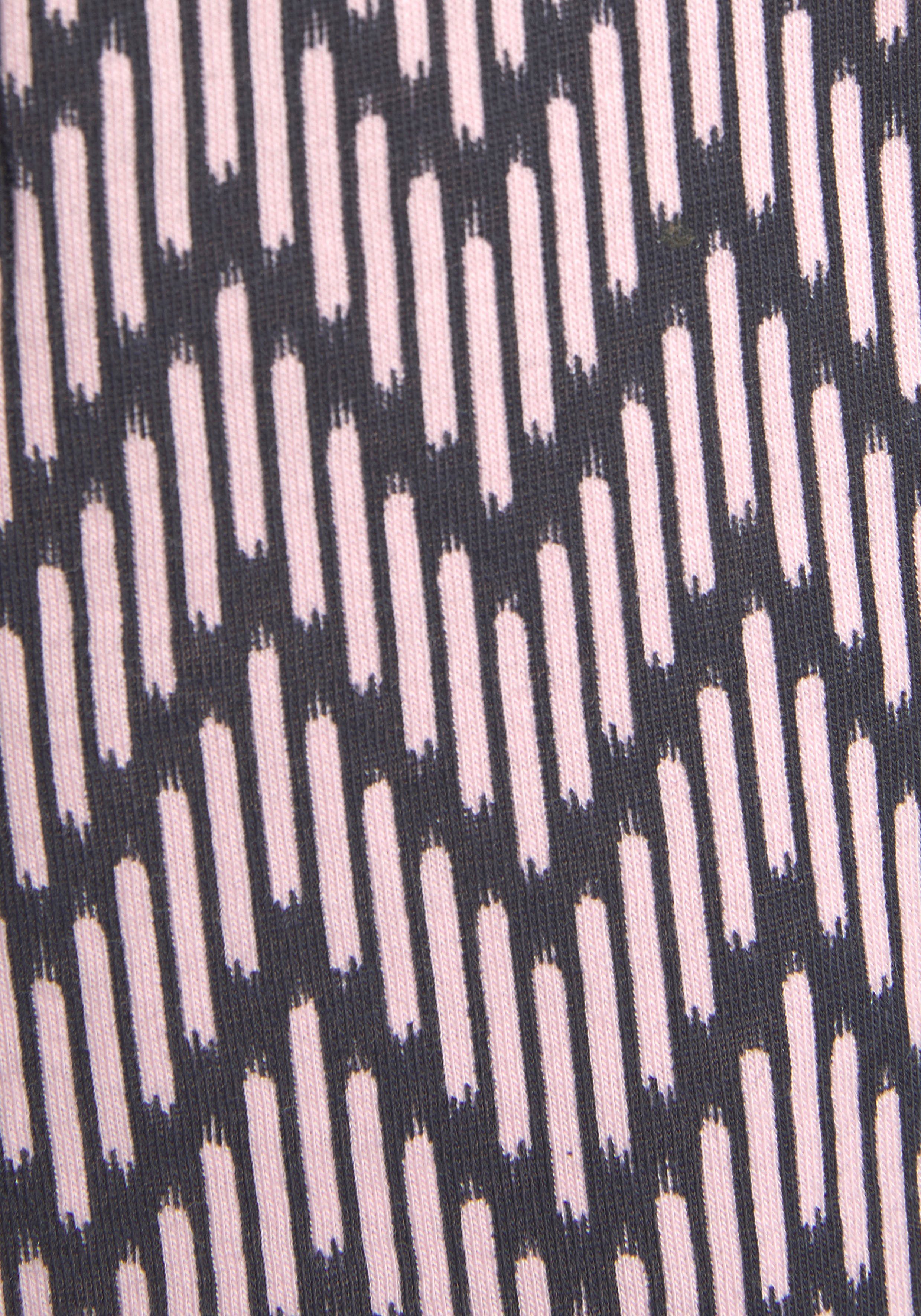 Vivance Dreams Shortama met gedessineerde pyjamashort (2-delig, 1 stuk)