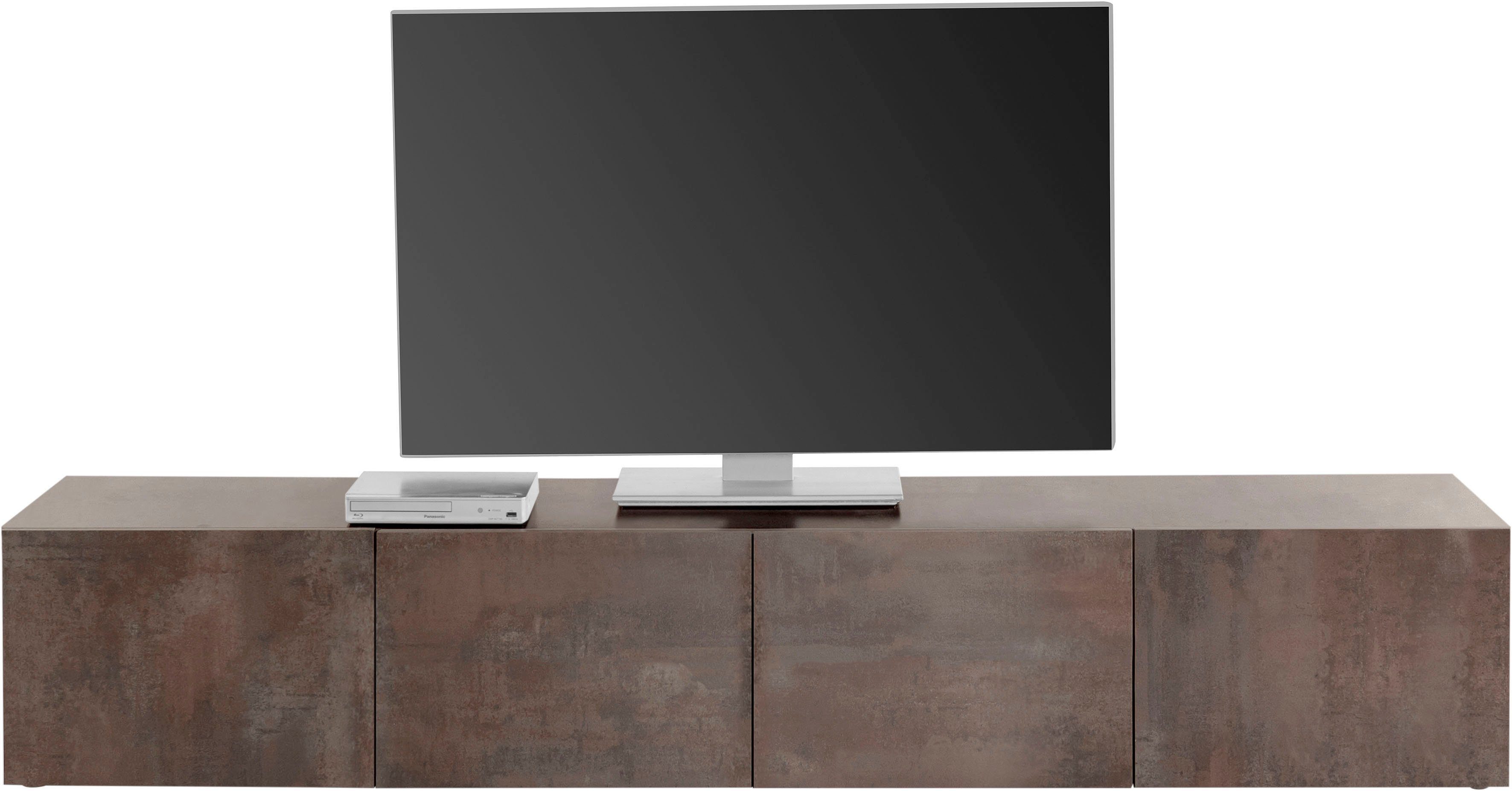 borchardt Möbel Tv-meubel Sophia Breedte 200 cm met 4 deuren, staand en hangend