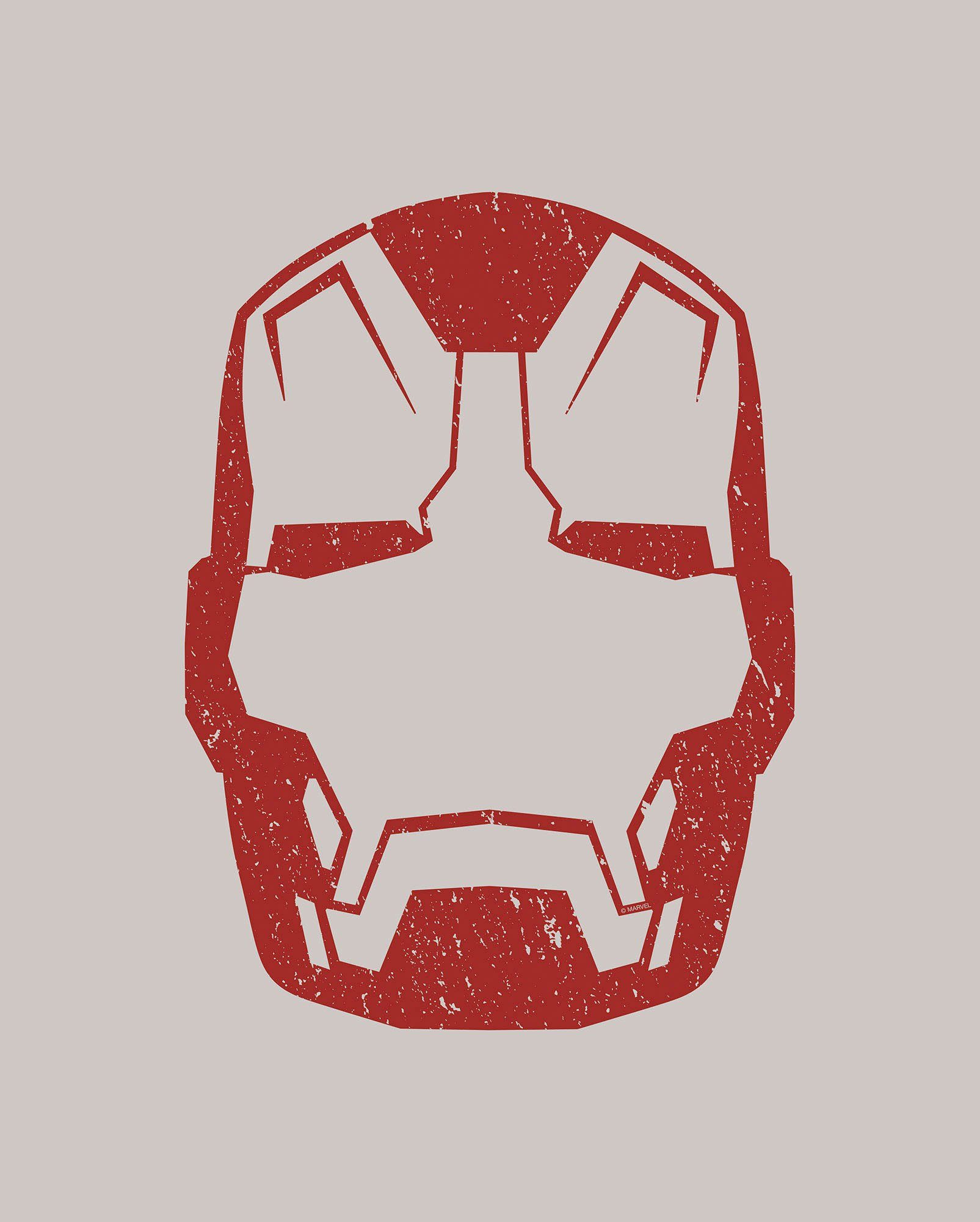 Komar Artprint Iron Man Helmet MK 43 (1 stuk)