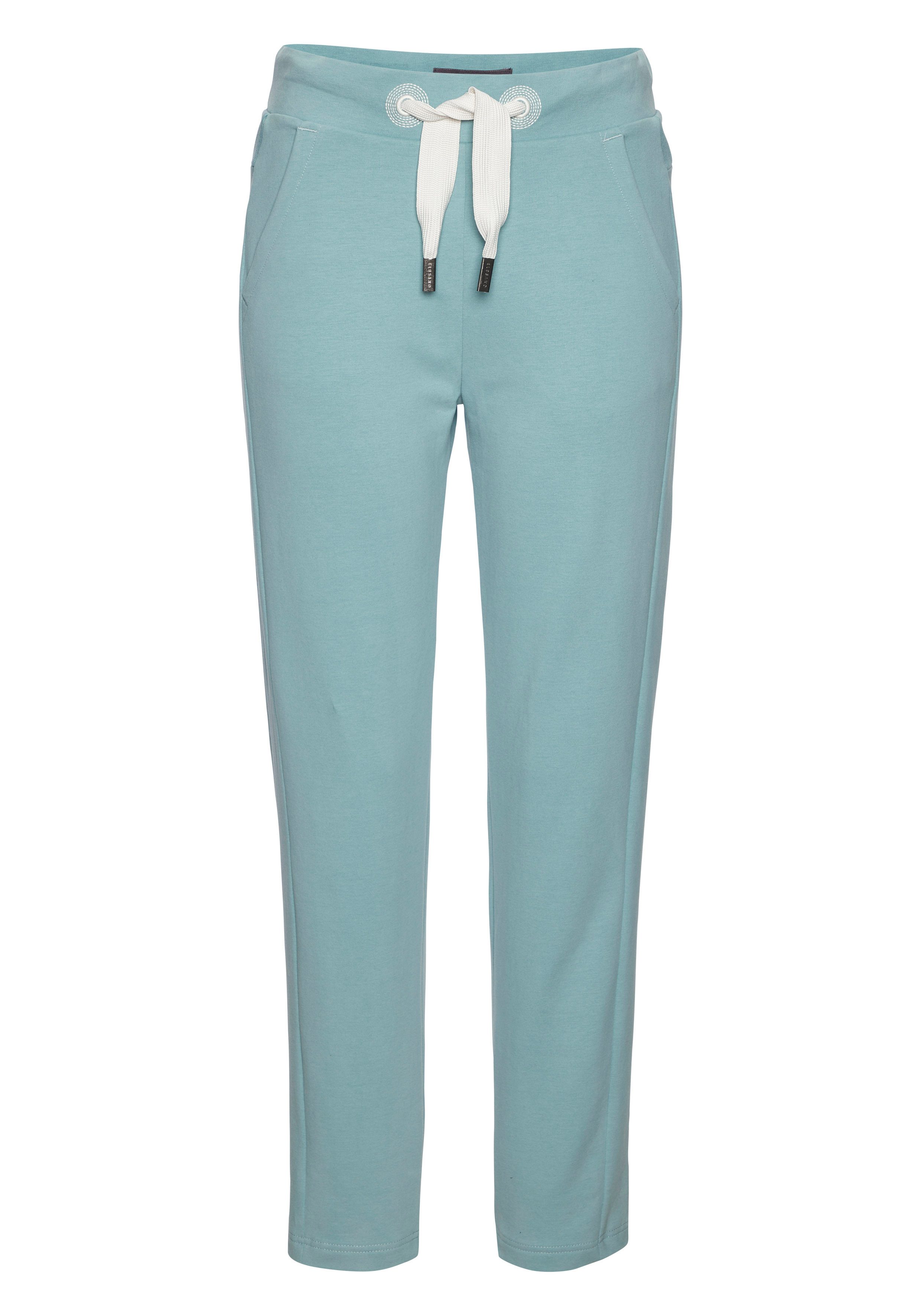 Elbsand Sweatbroek Brinja met zakken en brede trekkoorden, joggingbroek, casual pasvorm