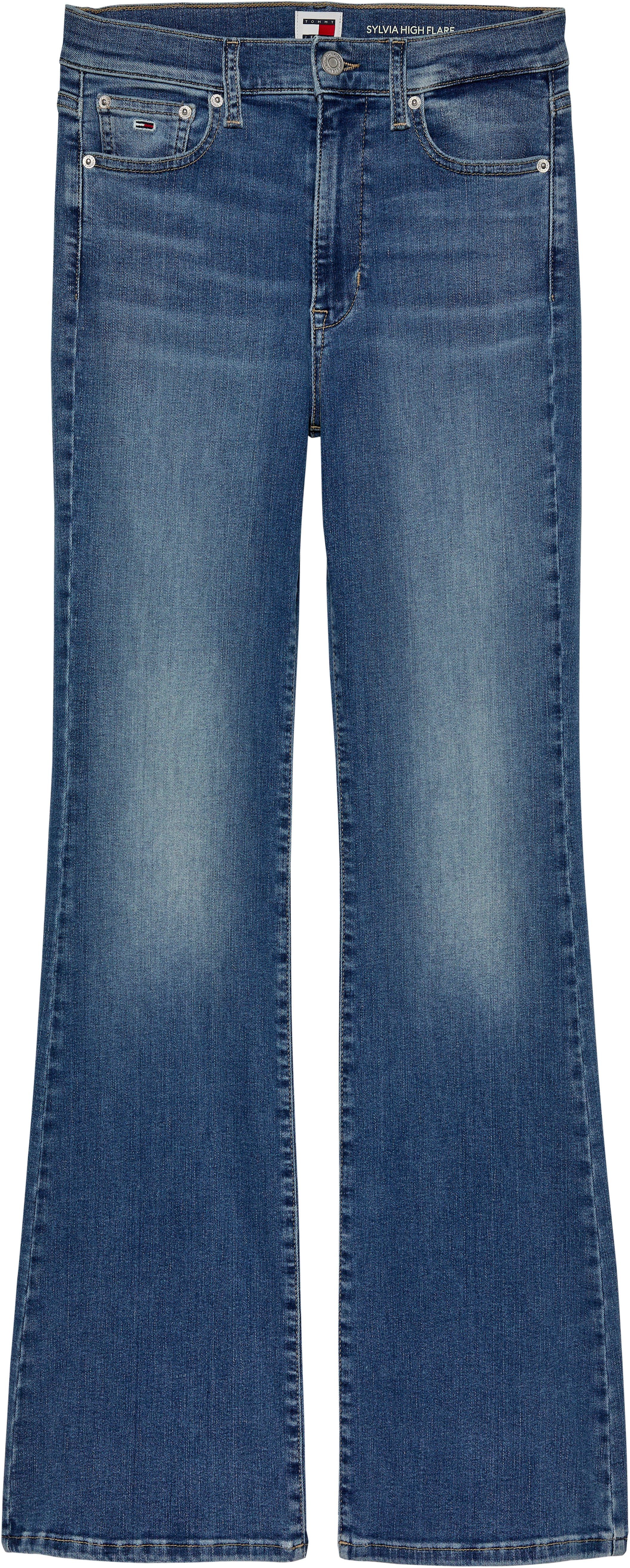 TOMMY JEANS Wijd uitlopende jeans Tommy Jeans SYLVIA - High waist - Flared Denim Jeans