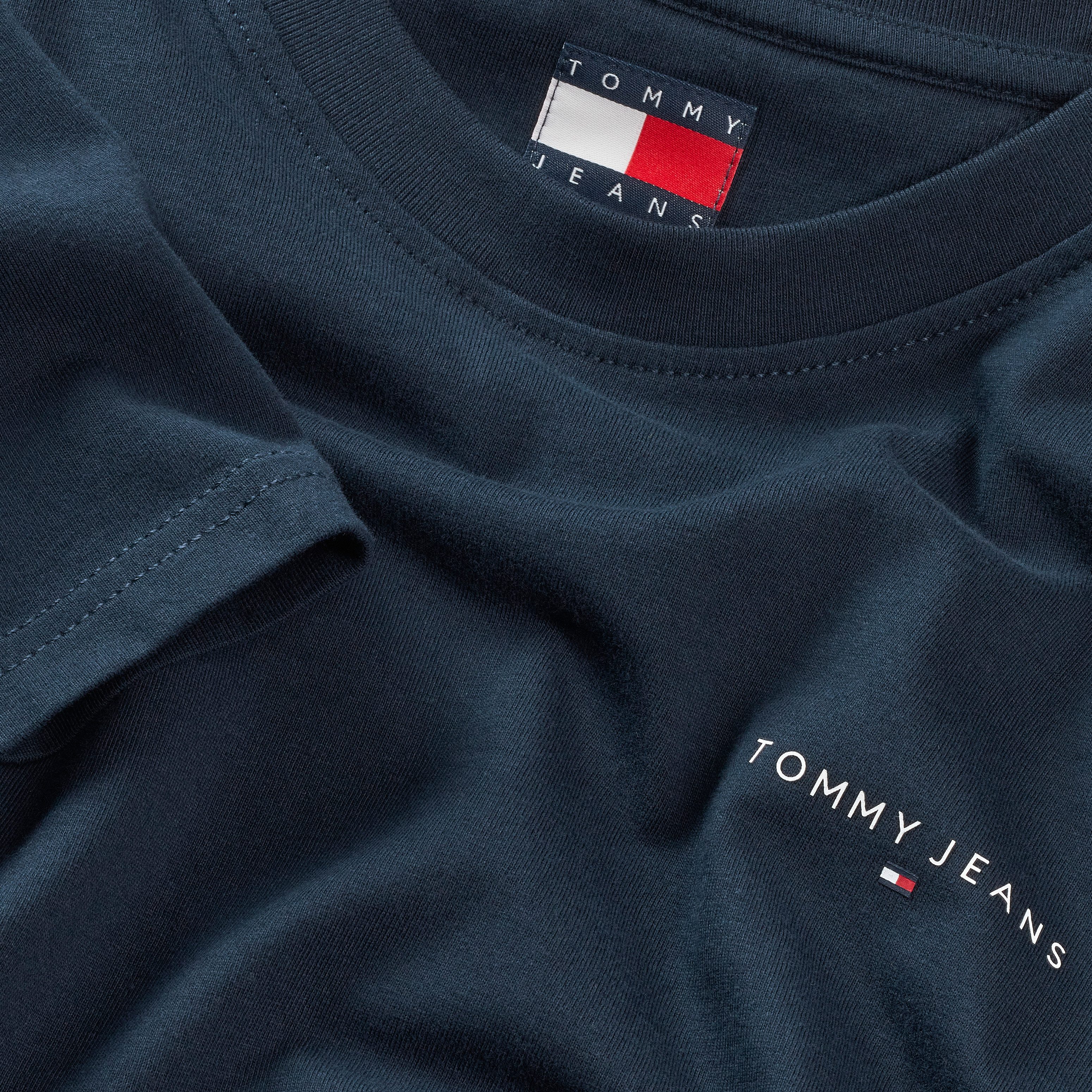 TOMMY JEANS T-shirt TJM SLIM LINEAR CHEST TEE EXT