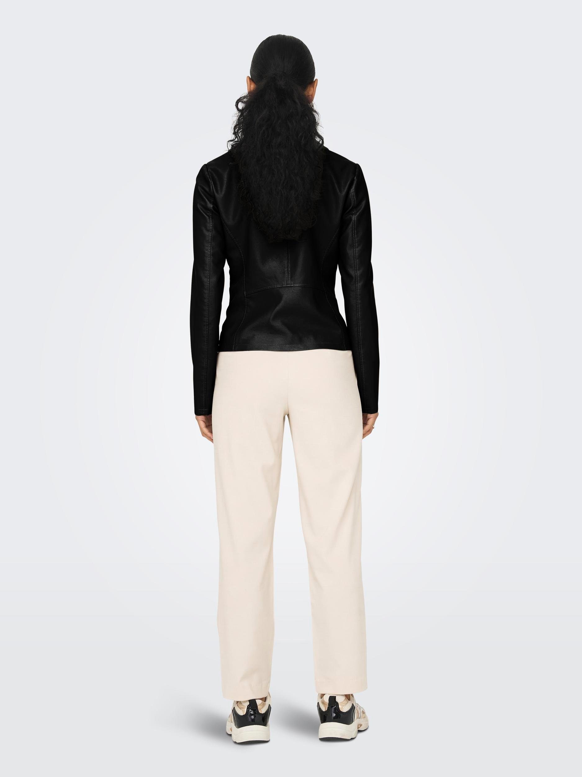 Only Imitatieleren jack ONLNEWMELISA FAUX LEATHER BIKER CC OTW