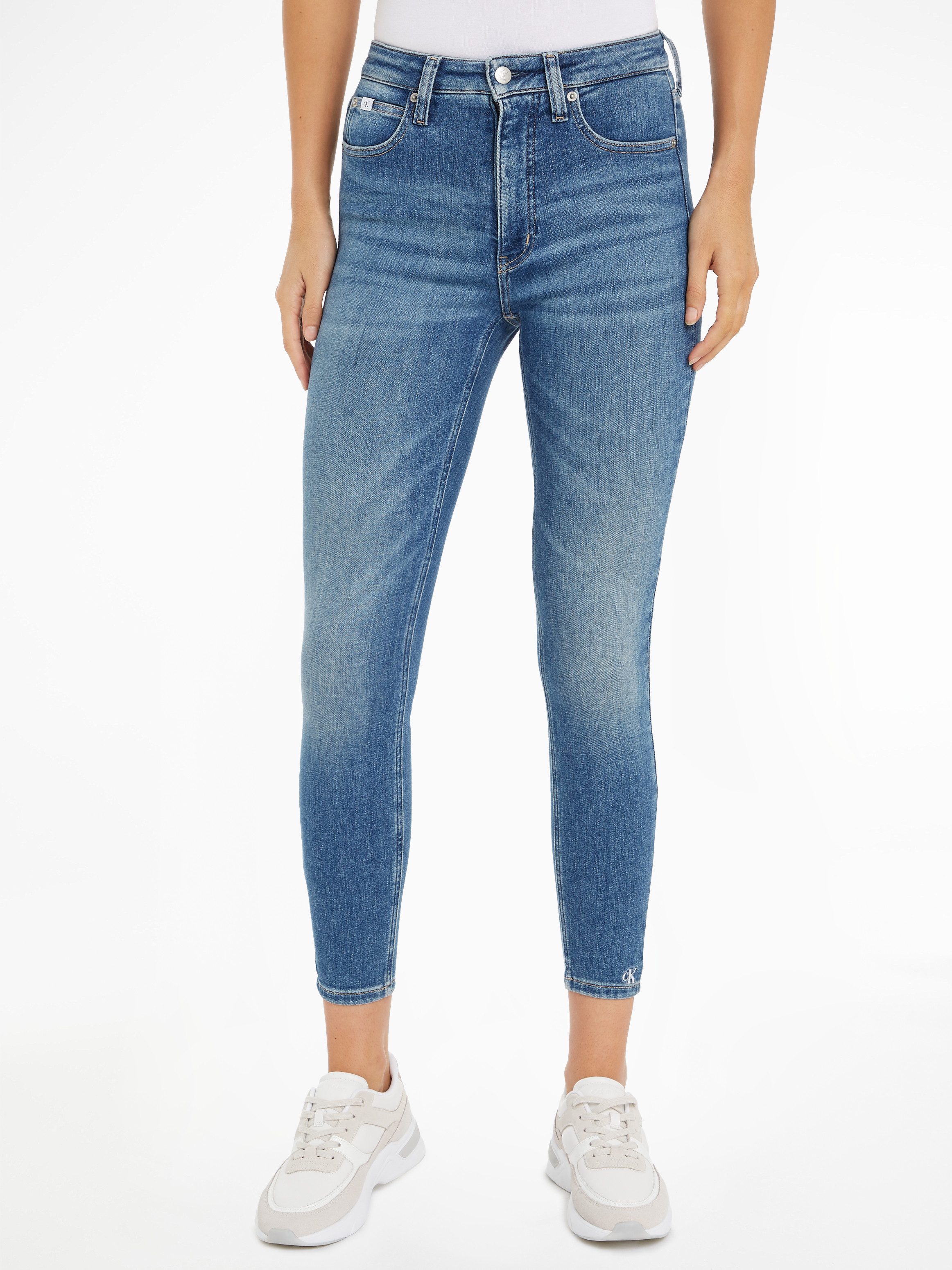 Calvin Klein Skinny fit jeans HIGH RISE SUPER SKINNY ANKLE