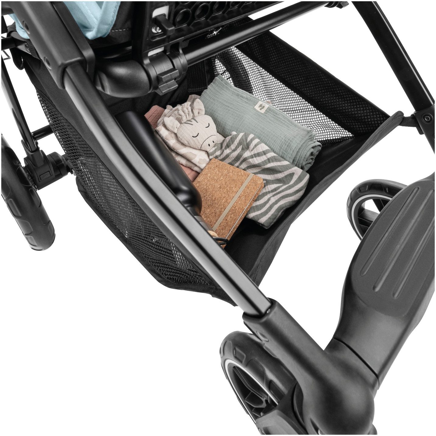 Hauck Kinder-buggy Shop N Care, Dusty Blue tot 22 kg belastbaar, compatibel met babyschaal