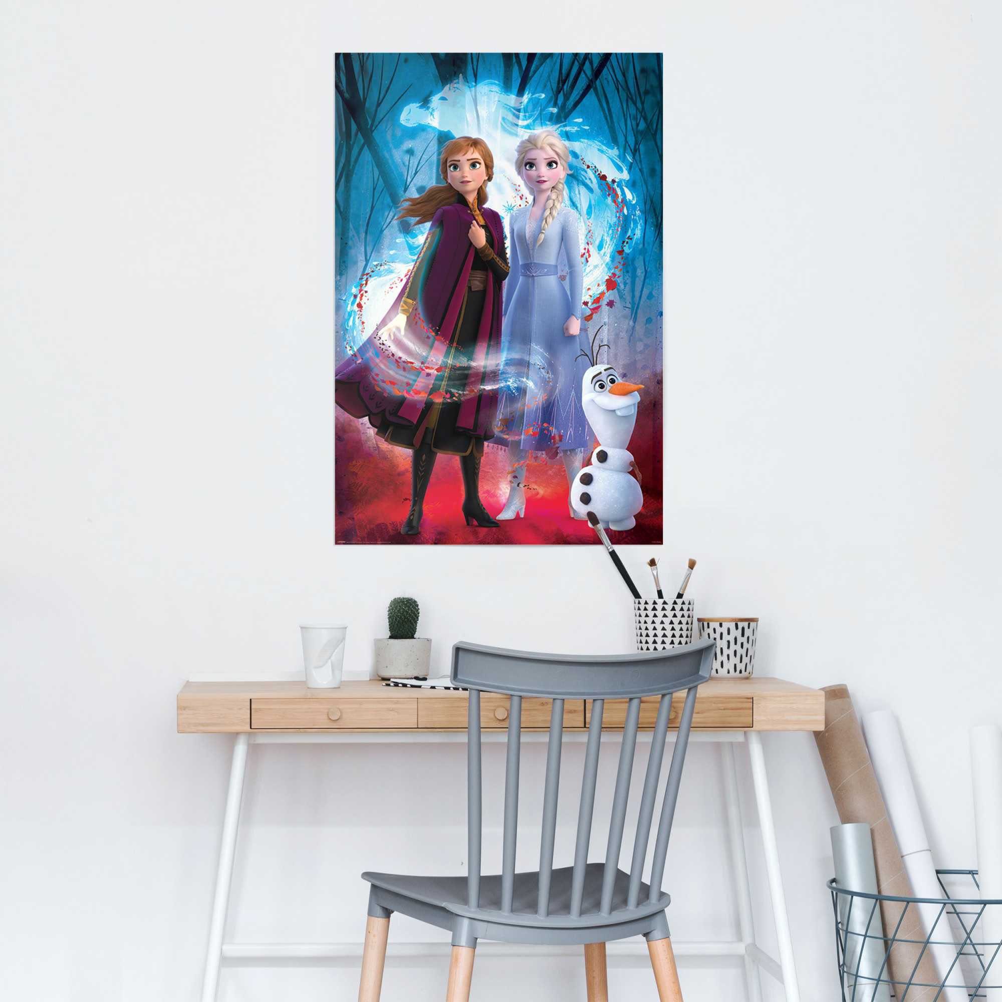 Reinders! Poster Frozen 2 Anna - Elsa - Olaf - Disney