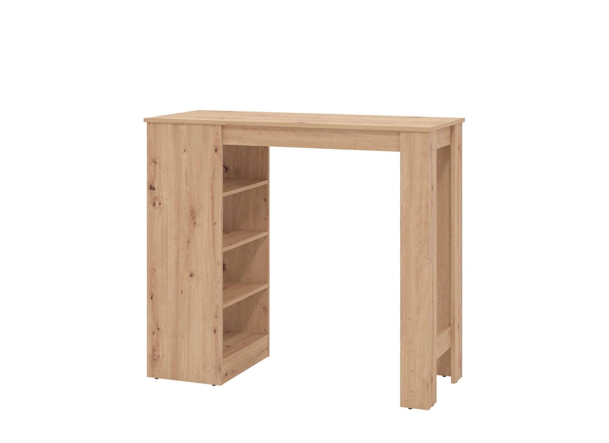 Home affaire Bartafel Valence, 120x50x150 cm, keukentafel, bartafel, statafel, bar