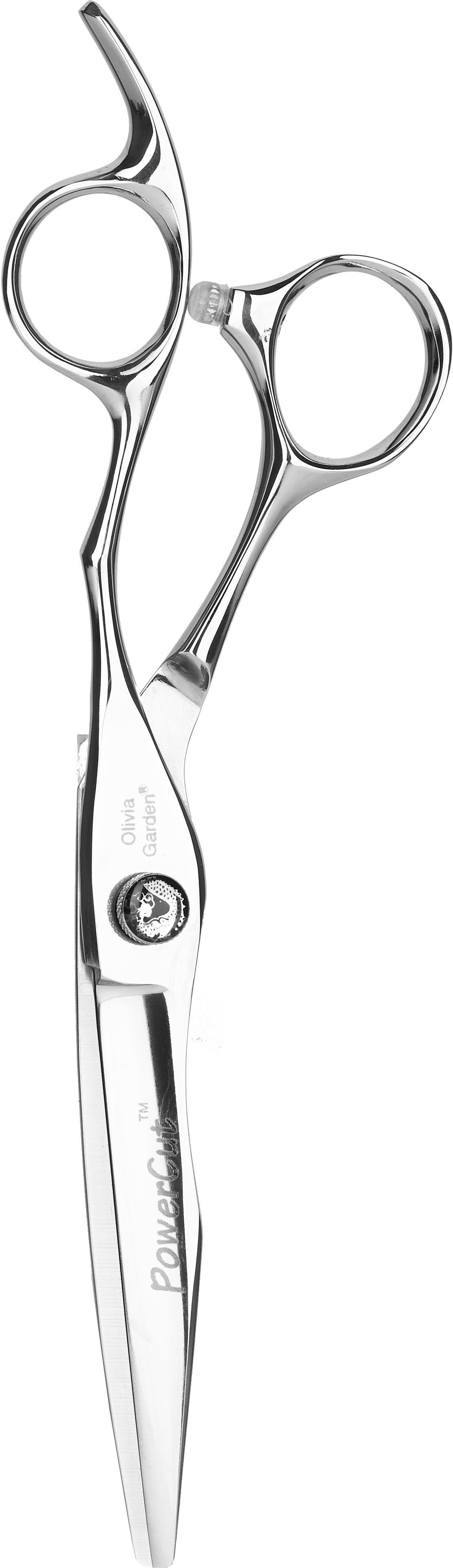 OLIVIA GARDEN Haarschaar PowerCut Kappersschaar 6,25" rechtshandig haarstyling zilver