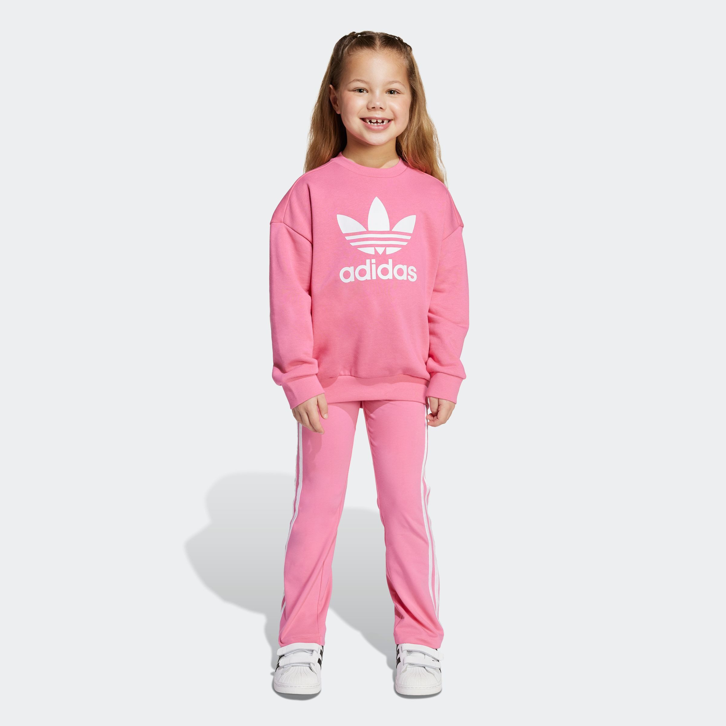 adidas Originals Trainingspak LOOSE CREW SET (2-delig)