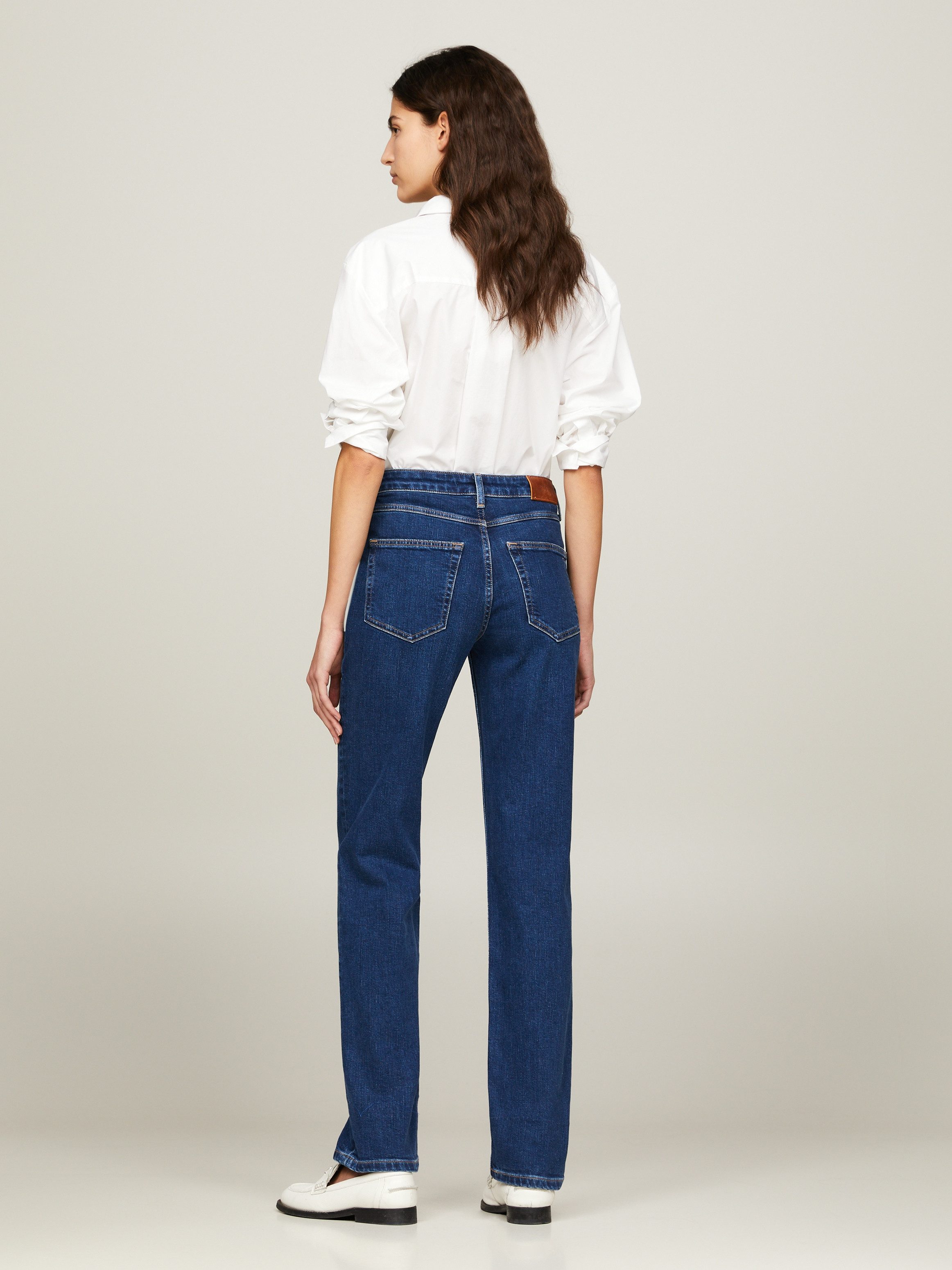 Tommy Hilfiger Straight jeans in blauwe wassing