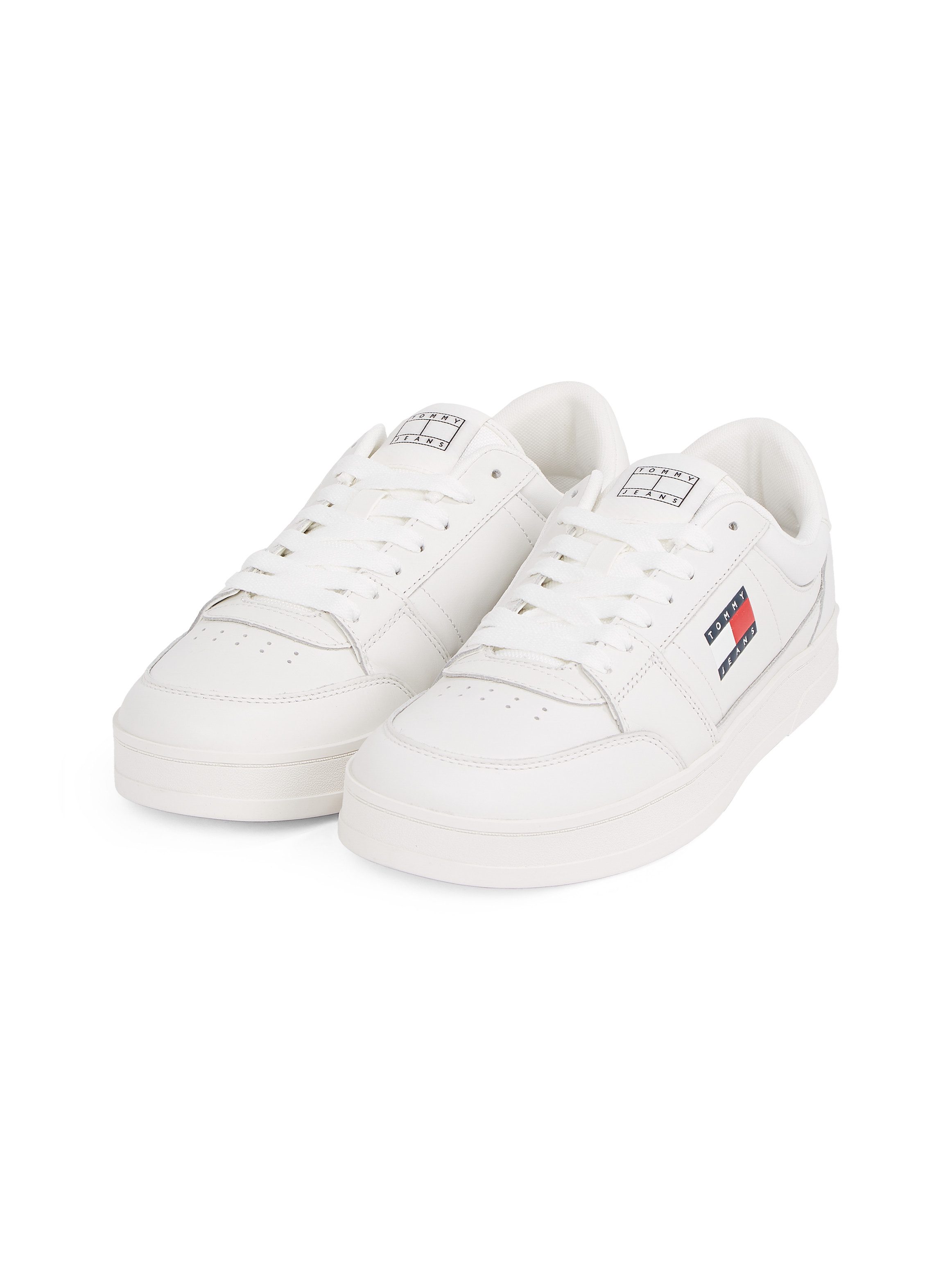 TOMMY JEANS Plateausneakers TJM THE GREENWICH NEW ESS , vrijetijdsschoen, lage schoen, veterschoen in basket-style