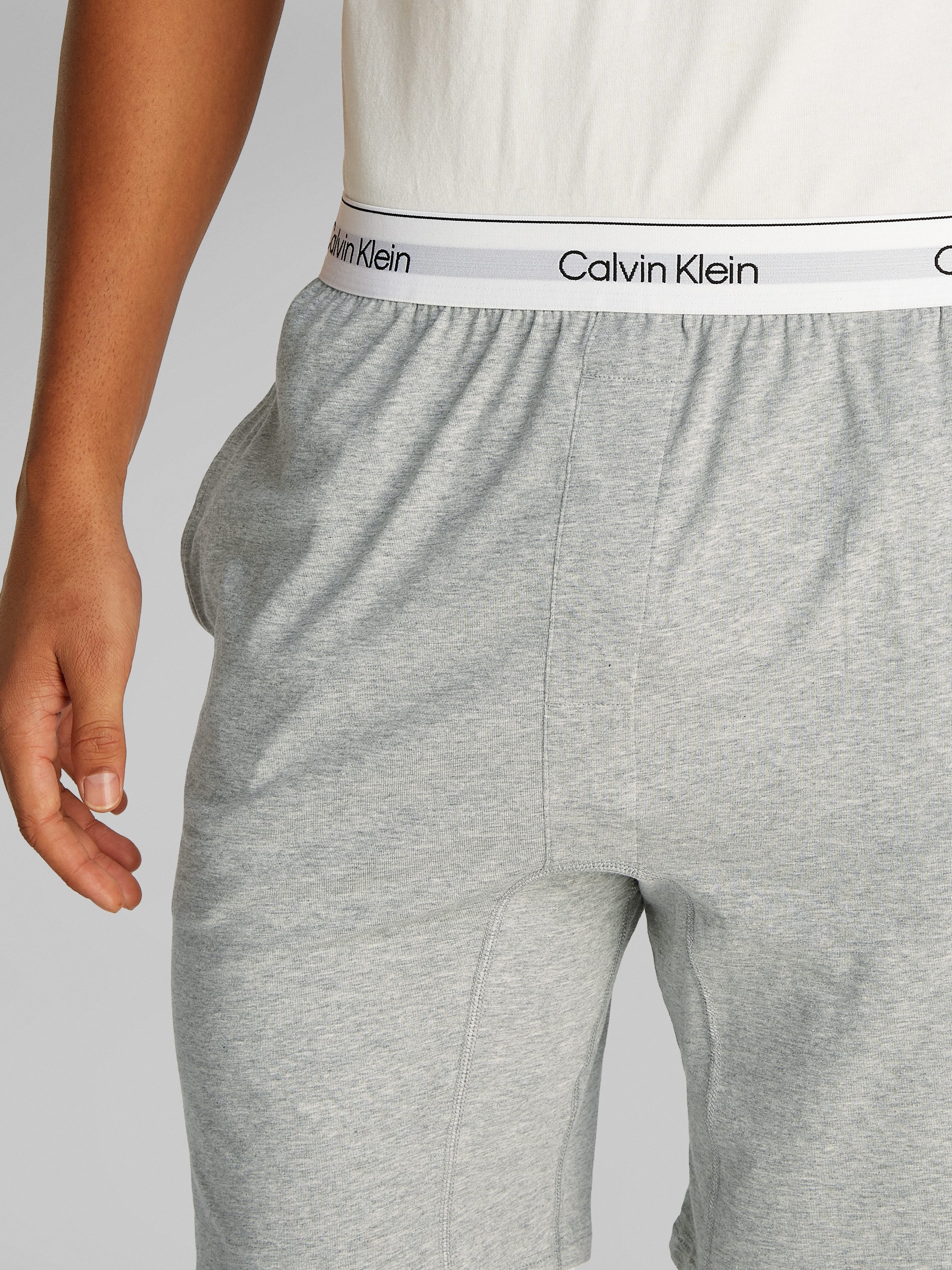 Calvin Klein Pyjamashort SLEEP SHORT met logoband