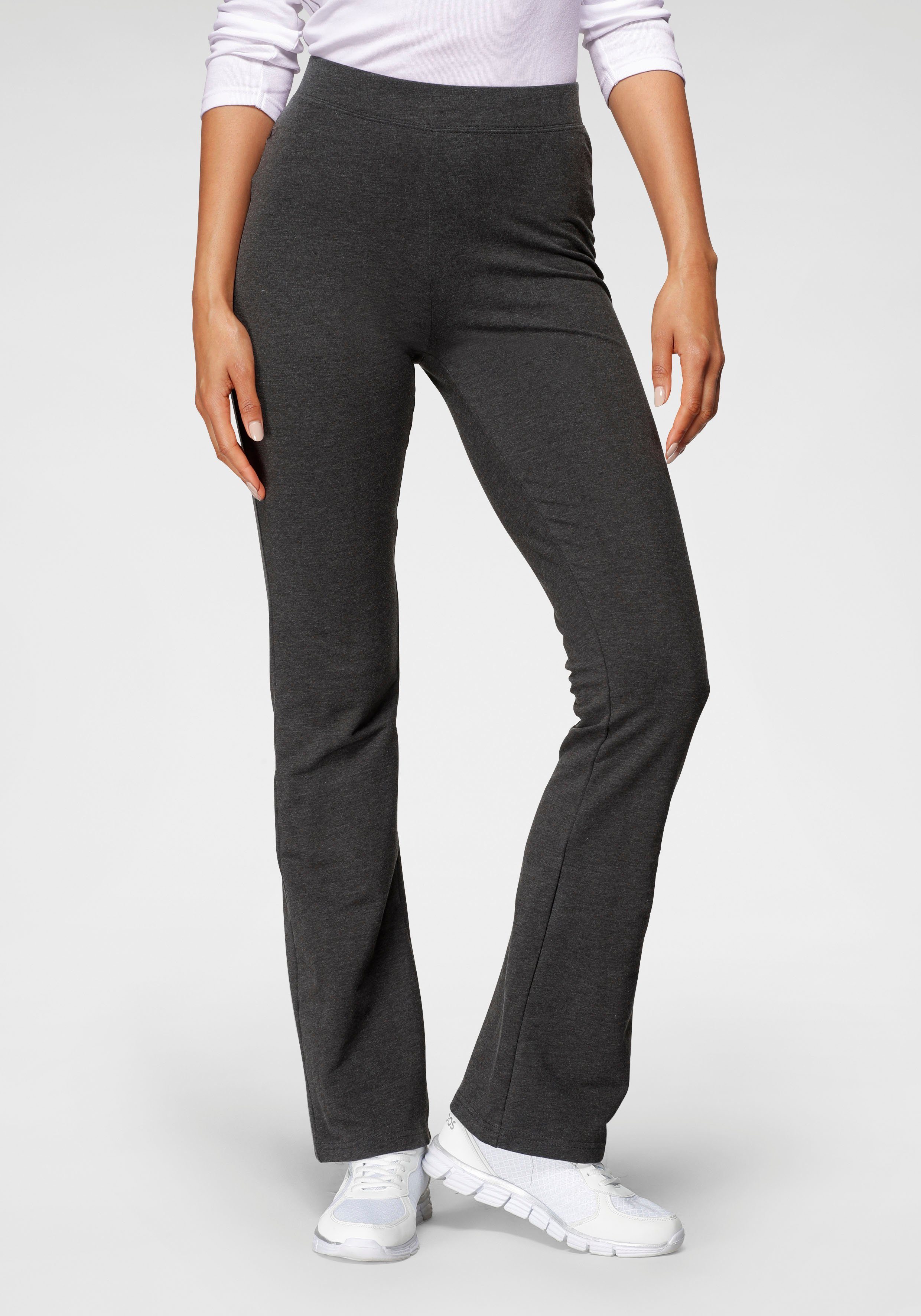 KangaROOS Jazzpants met hoog stretchaandeel, zit als gegoten (1-delig)