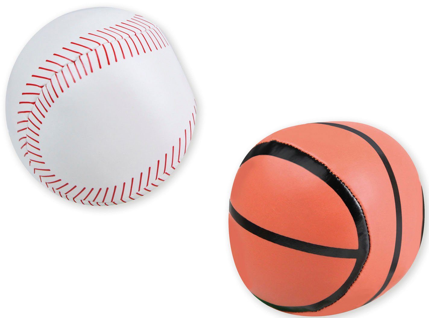 Lena® Softbal Zachte sportballen set van 4, 10 cm