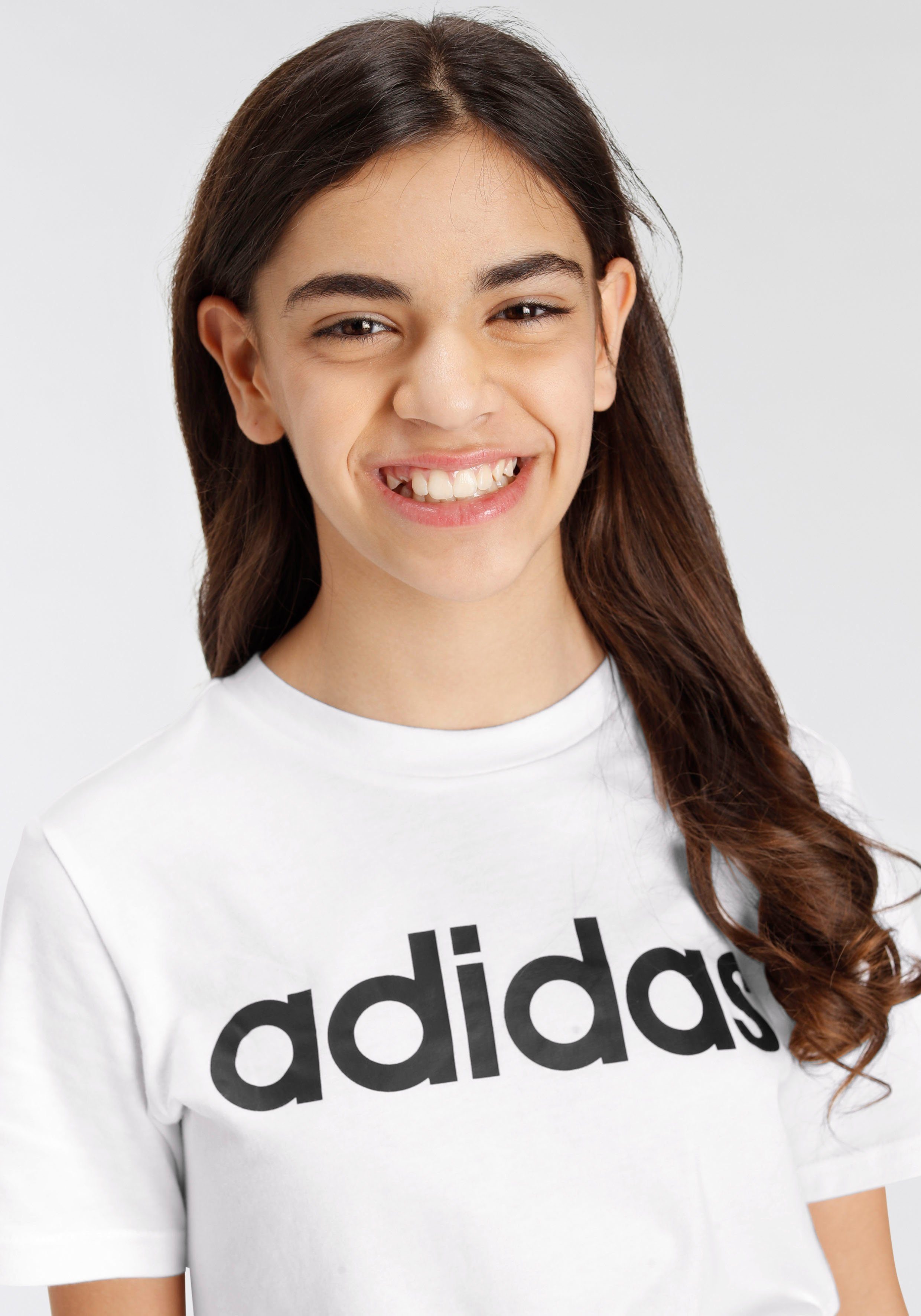 adidas Sportswear T-shirt ESSENTIALS LINEAR LOGO COTTON