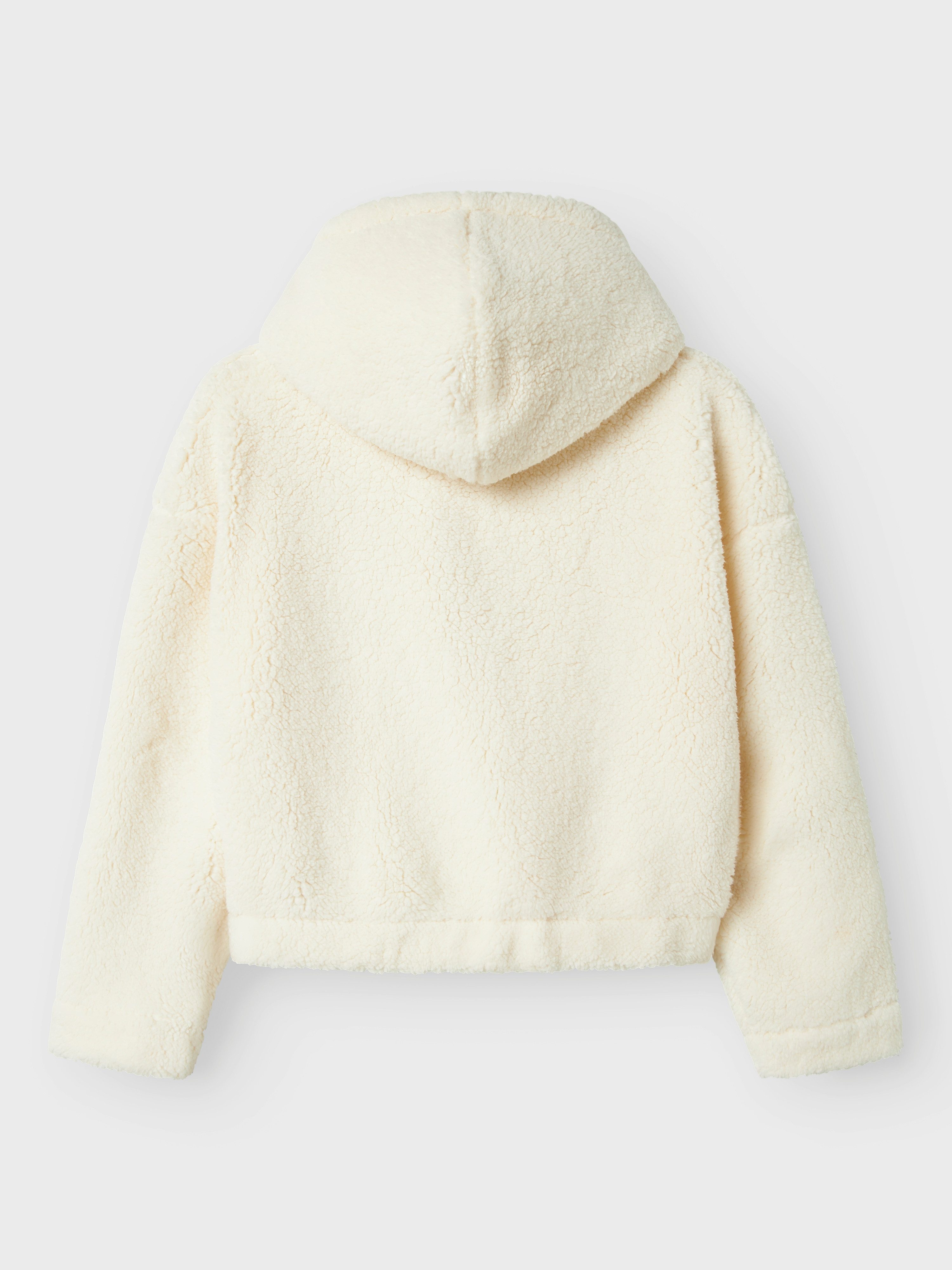 Name It Fleecetrui NKFODETTE LS TEDDY PULLOVER WH PS