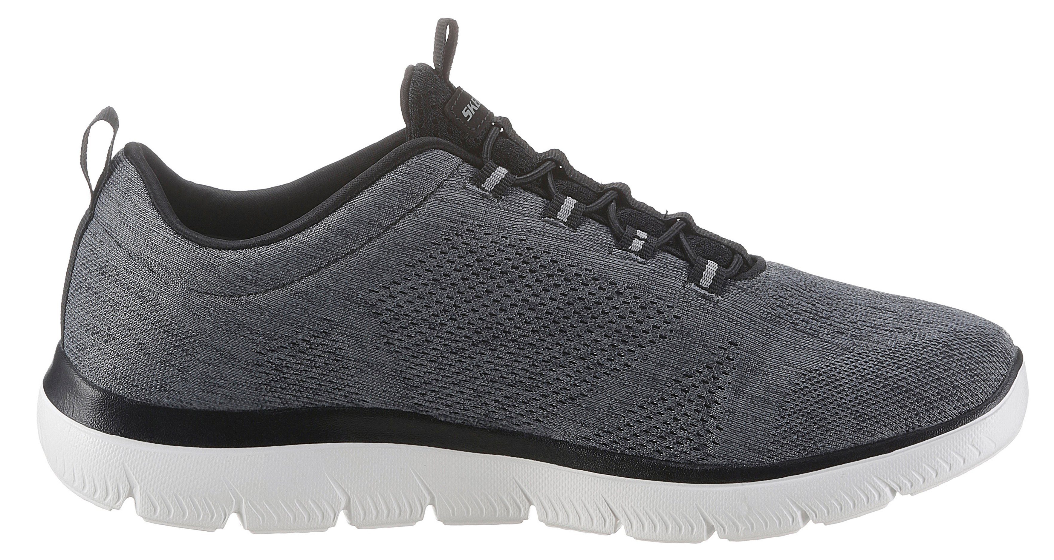 Skechers Slip-on sneakers Summits Vrijetijdsschoen, slipper, comfortschoen met elastiek om in te stappen