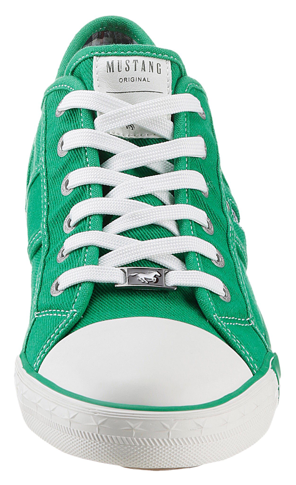 Mustang Shoes Sneakers met mustang merkembleem, vrijetijdsschoen, lage schoen, veterschoen