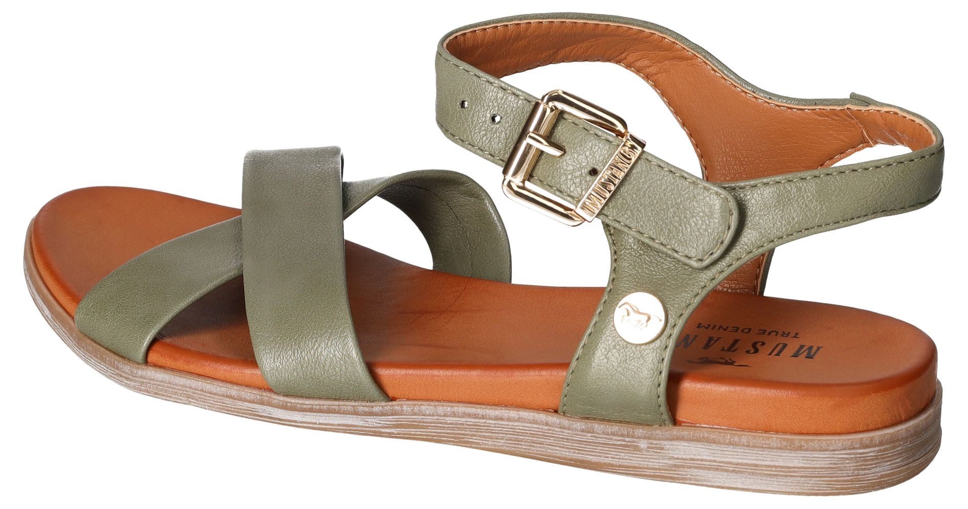 Mustang Shoes Sandalen , zomerschoen, sandaal, riemchensandaal, met brede bandjes