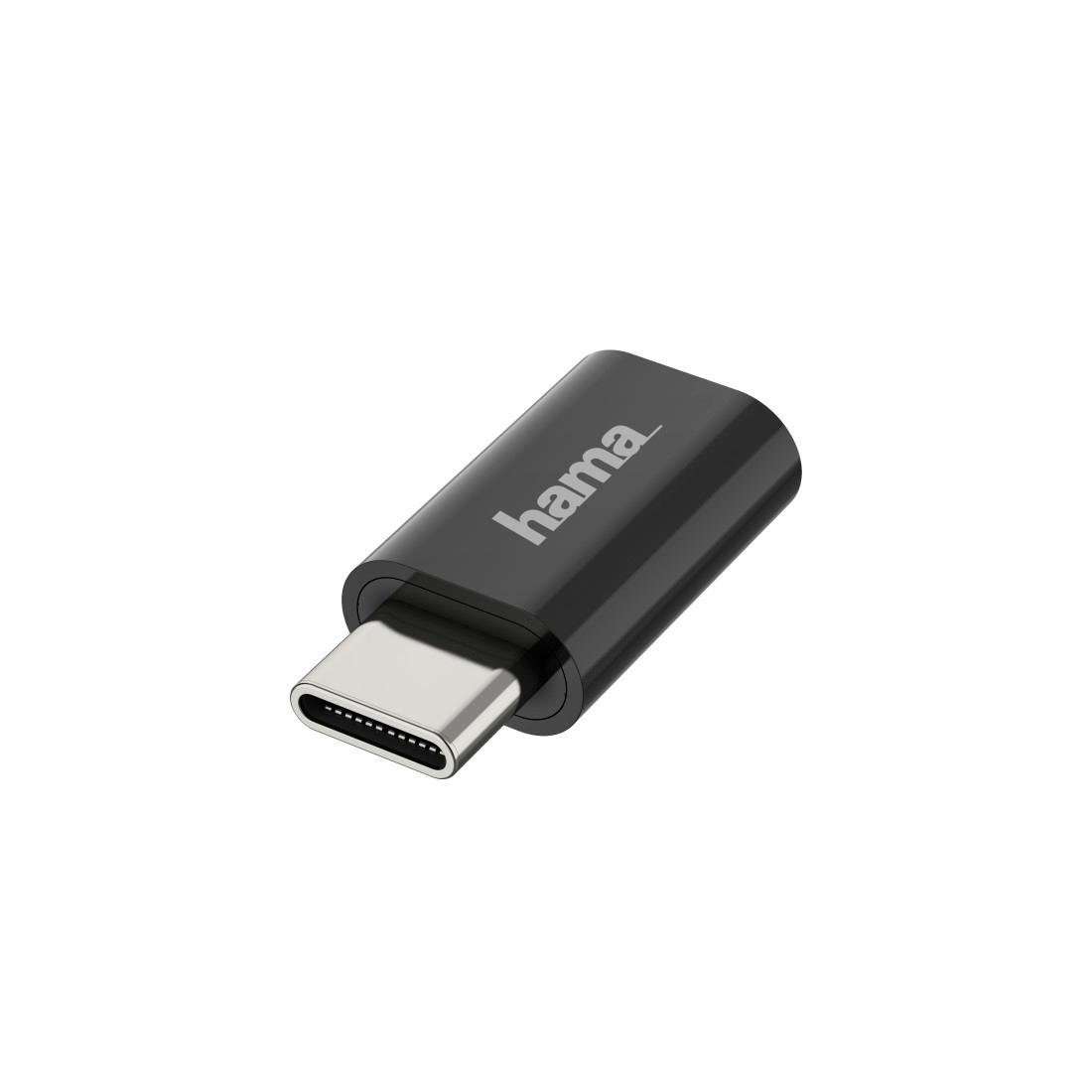 Hama USB-adapter USB OTG adapter, USB-C stekker, micro-USB-aansluiting, USB 2.0, USB-adapter