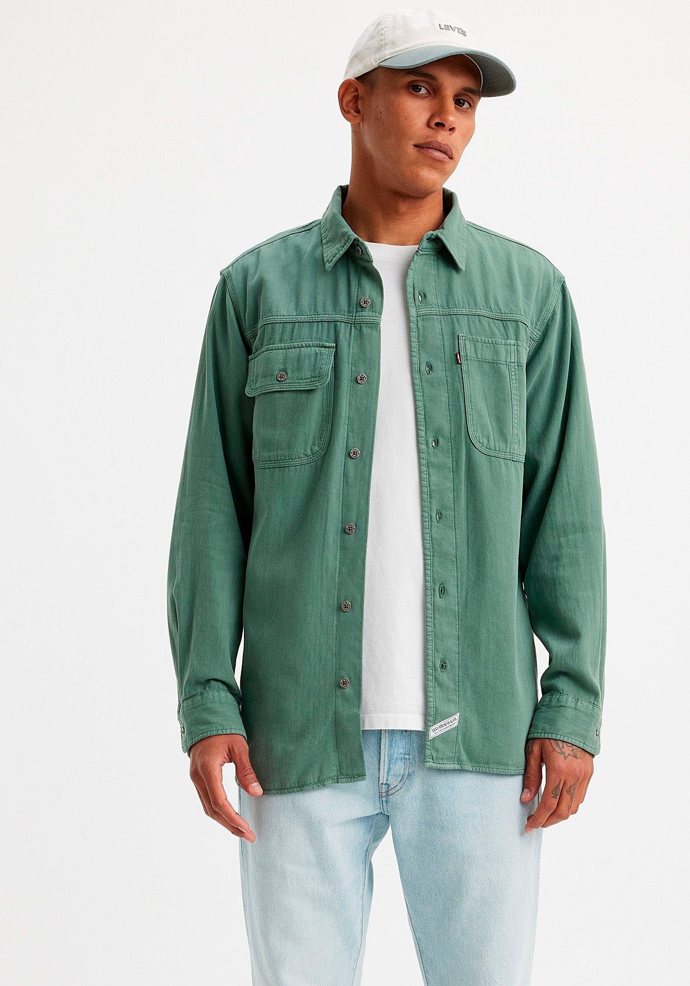 Levi's Overhemd met lange mouwen LS AUBURN WORKER BLUES