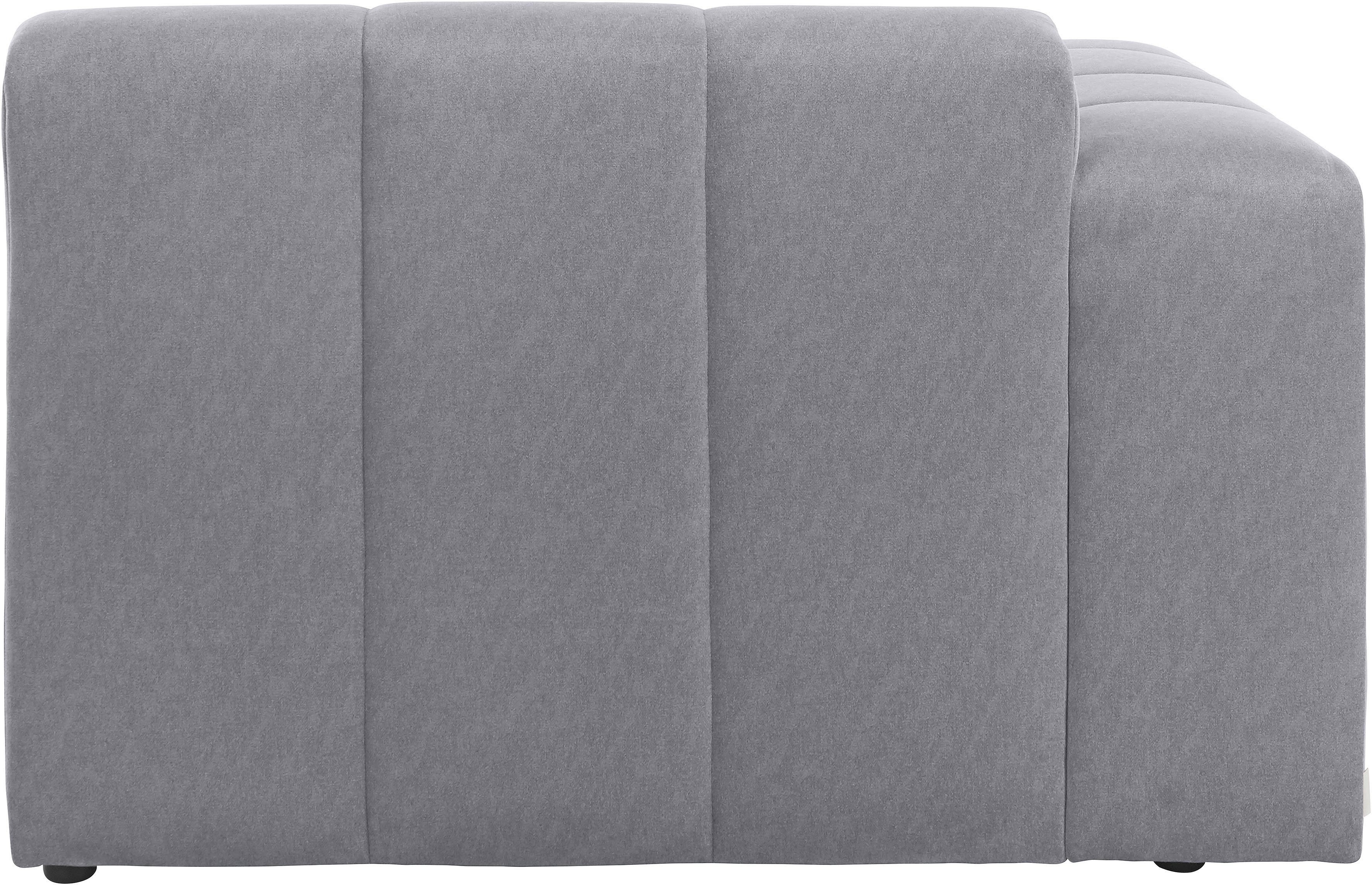 LeGer Home by Lena Gercke Sofaelement Maileen Module fauteuil met armleuning, te verbinden met andere modules van de serie