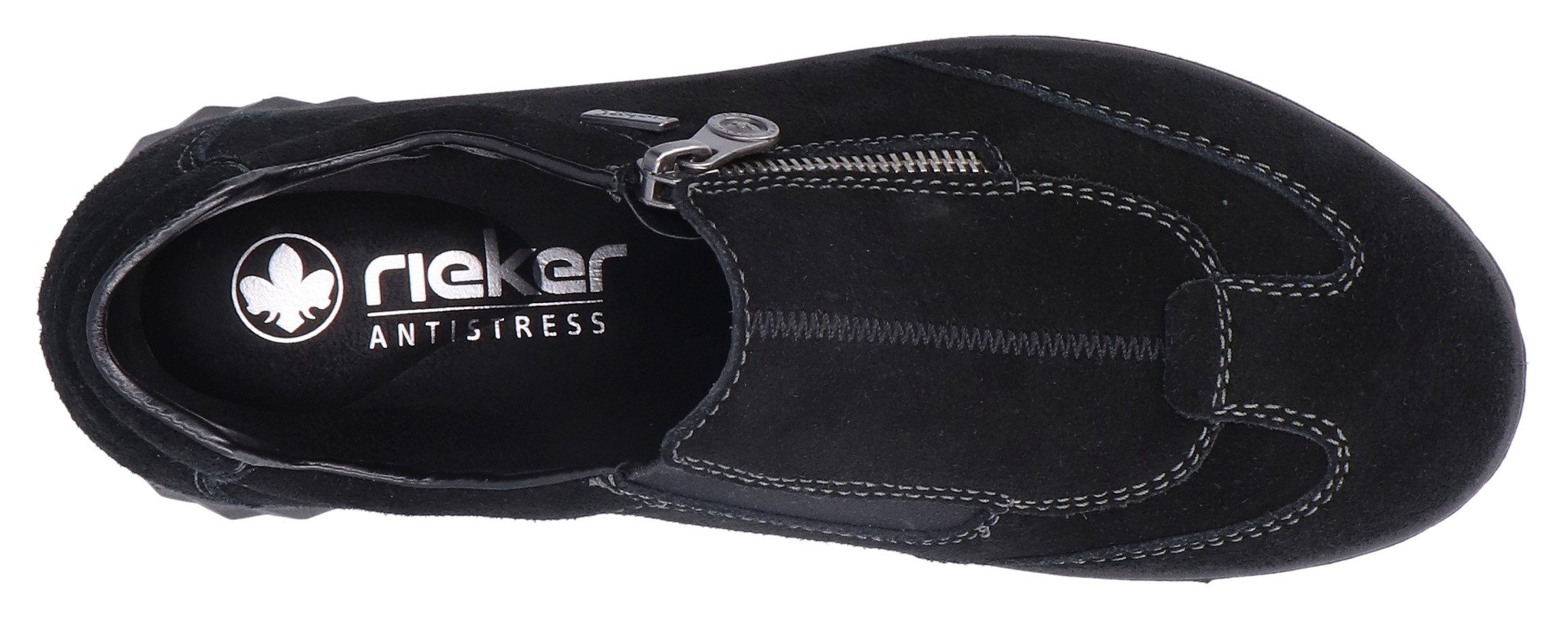 Rieker Slip-on sneakers vrijetijdsschoen, lage schoen, outdoorschoen met riekertex-membraan