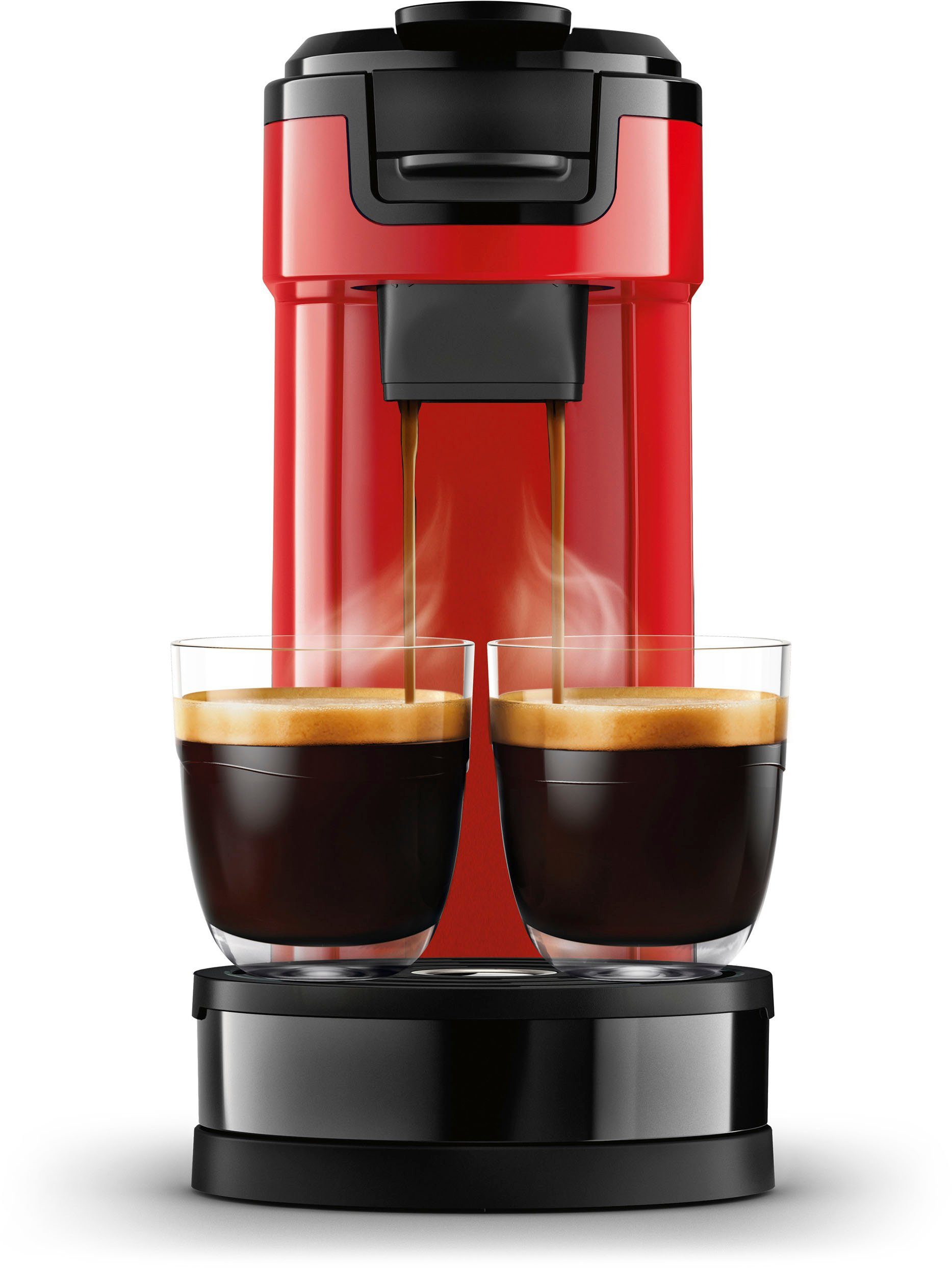 Senseo Koffiepadautomaat Switch HD6592/64, 2-in-1 pad en filterkoffie, 1 l