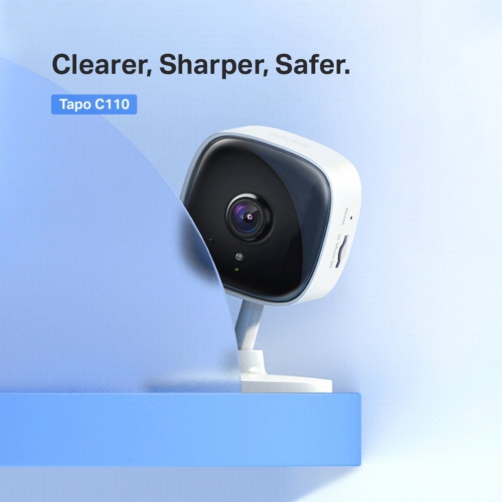 TP-Link IP-bewakingscamera Tapo C110 Home Security WLAN Camera