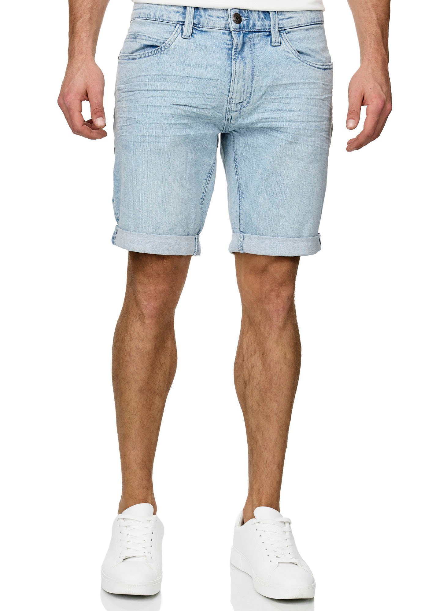 Indicode Short INKaden heren bermuda broeken maat L blauw