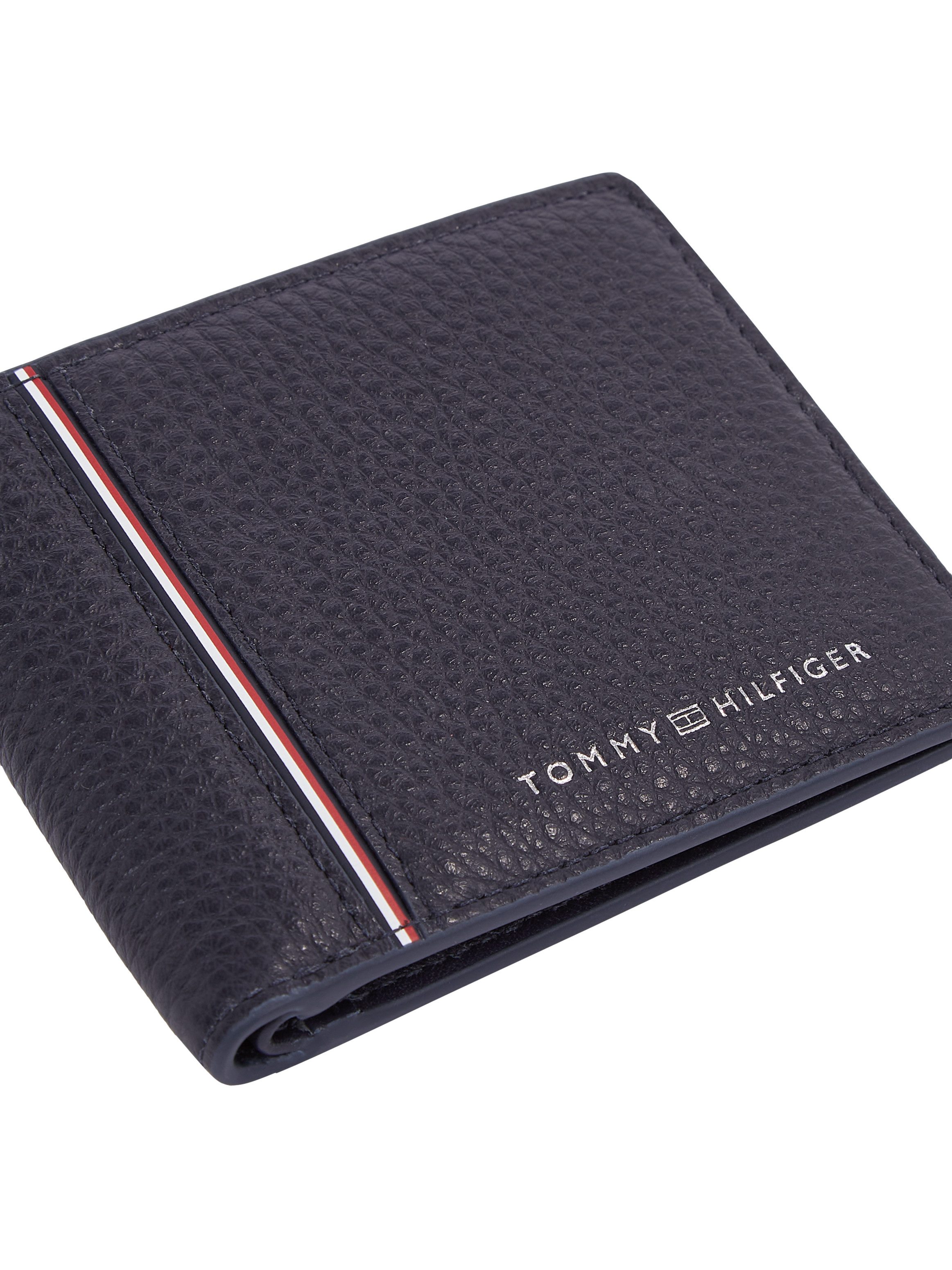 Tommy Hilfiger Portemonnee TH CORP MINI CC WALLET heren portemonnee met tommy logo-opdruk
