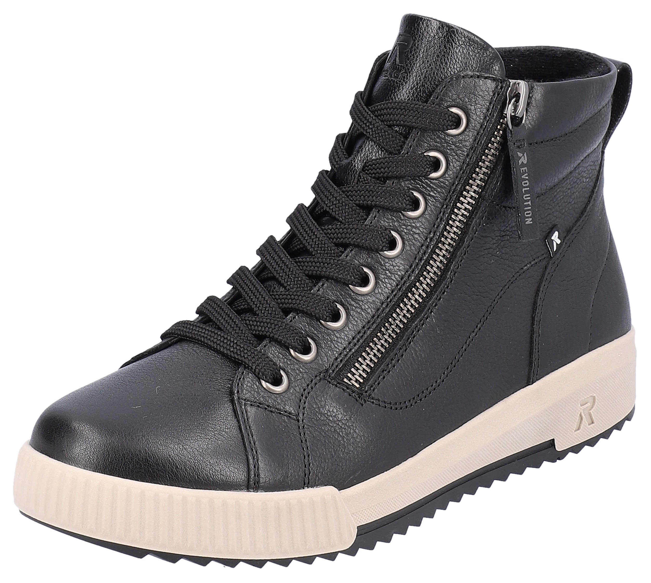 Rieker EVOLUTION Hoge veterschoenen ankle boot, high top sneaker, leisure boots with zipper