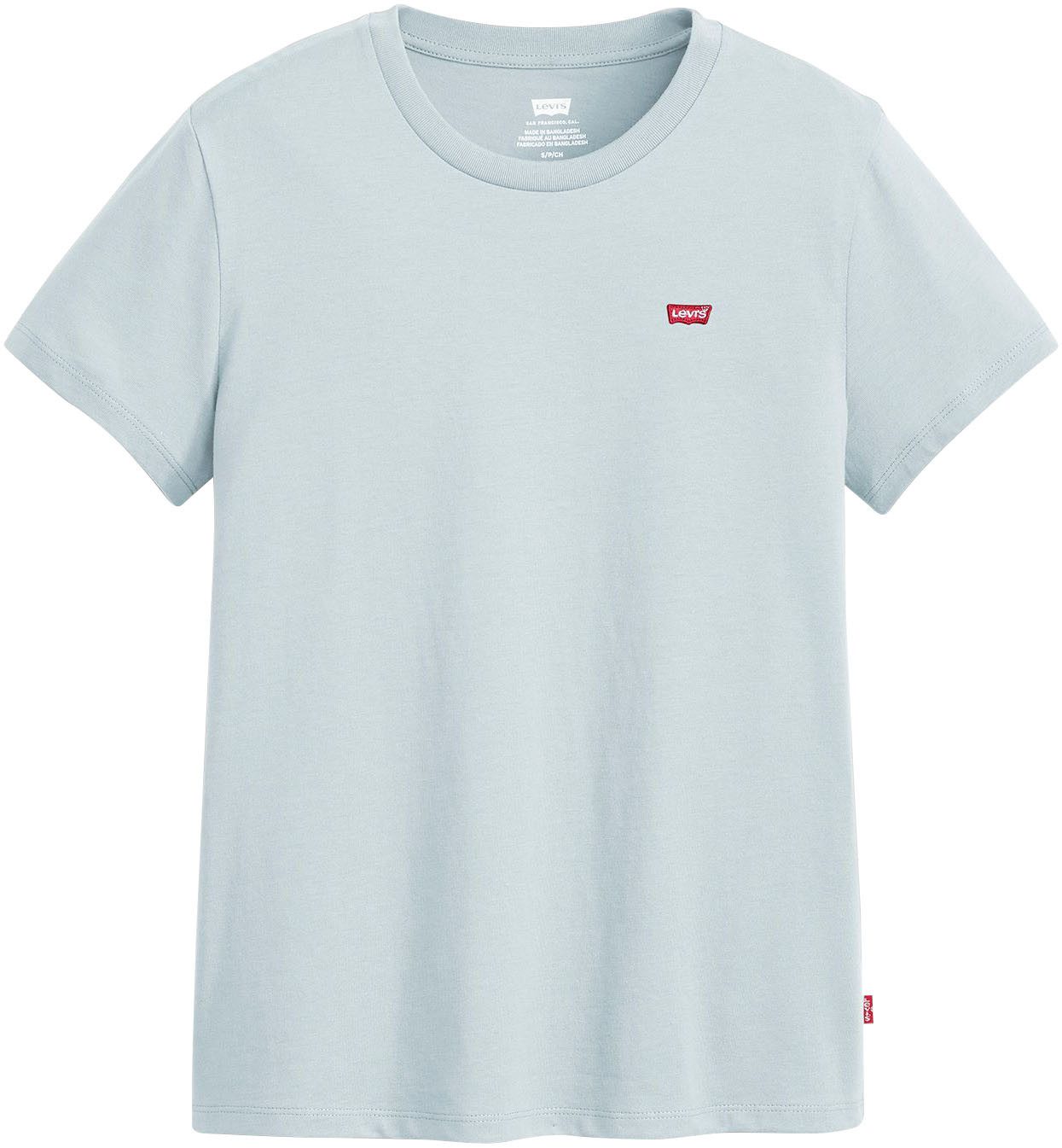 Levi's® T-shirt Mini-Logo met klein logoborduursel op borsthoogte (set, 2-delig)