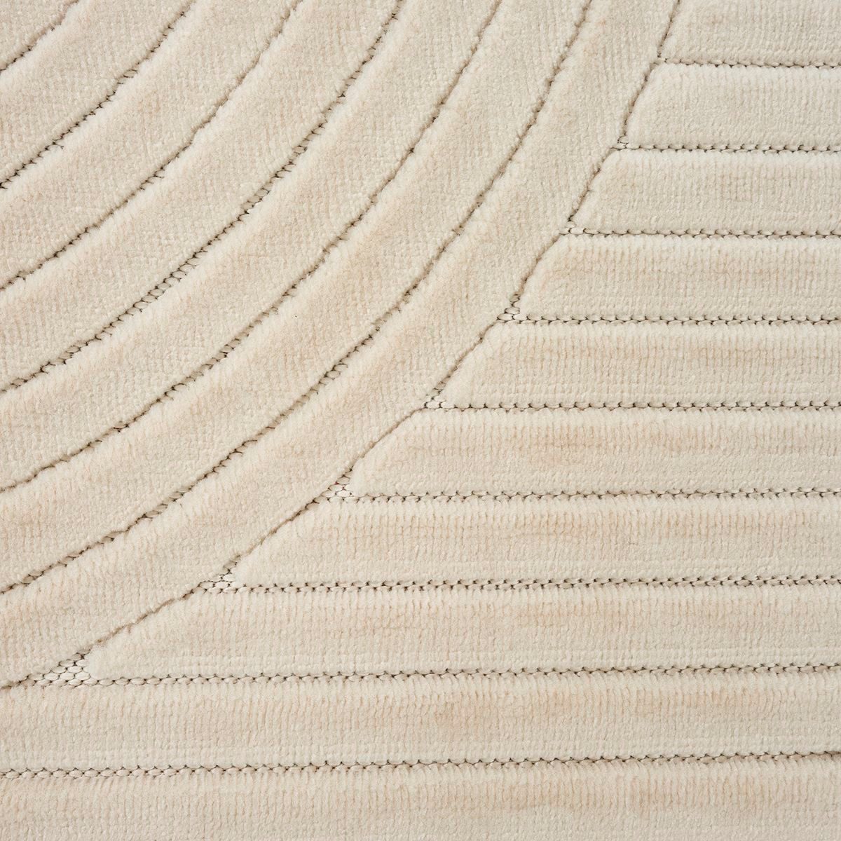 The carpet Vloerkleed Parma moderne woonkamer tapijt geschikt voor buiten, dichte pool