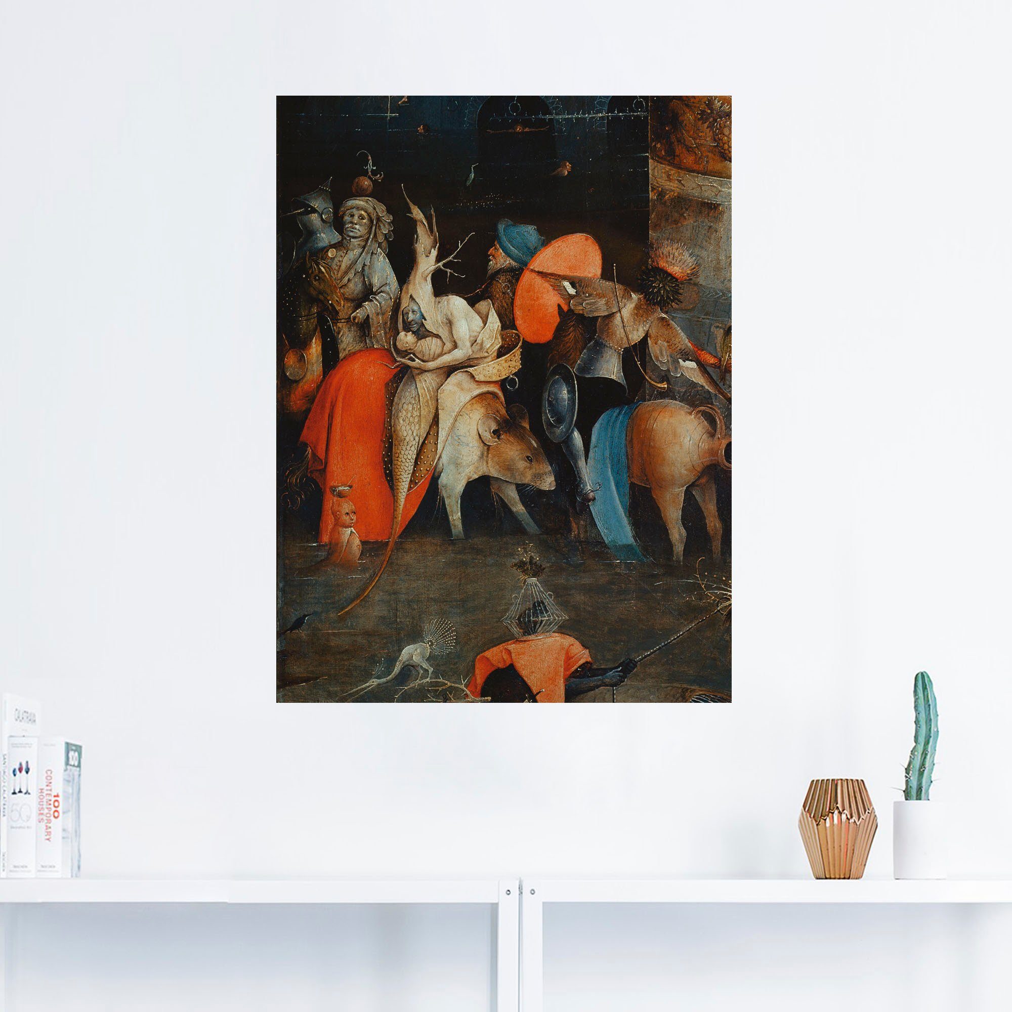 Artland Artprint Antonius-altaar (detail de middeltafel). als artprint op linnen, muursticker of poster in verschillende maten