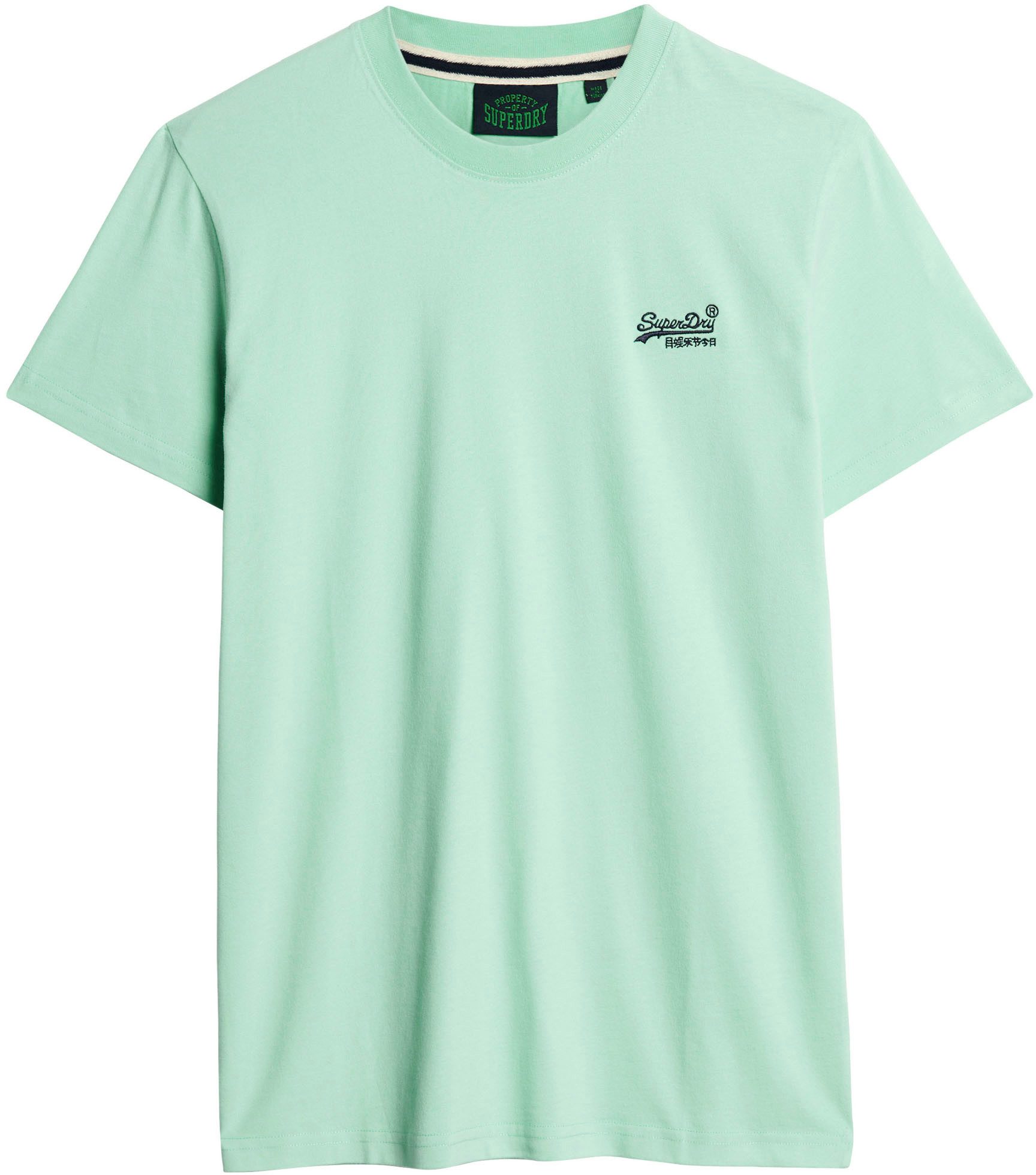 Superdry Shirt met ronde hals Organic Cotton Essential Logo T-Shirt